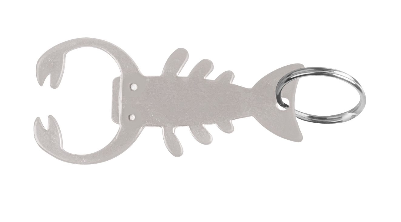Lobster Shape Bottle Opener w/ Key Chain 4