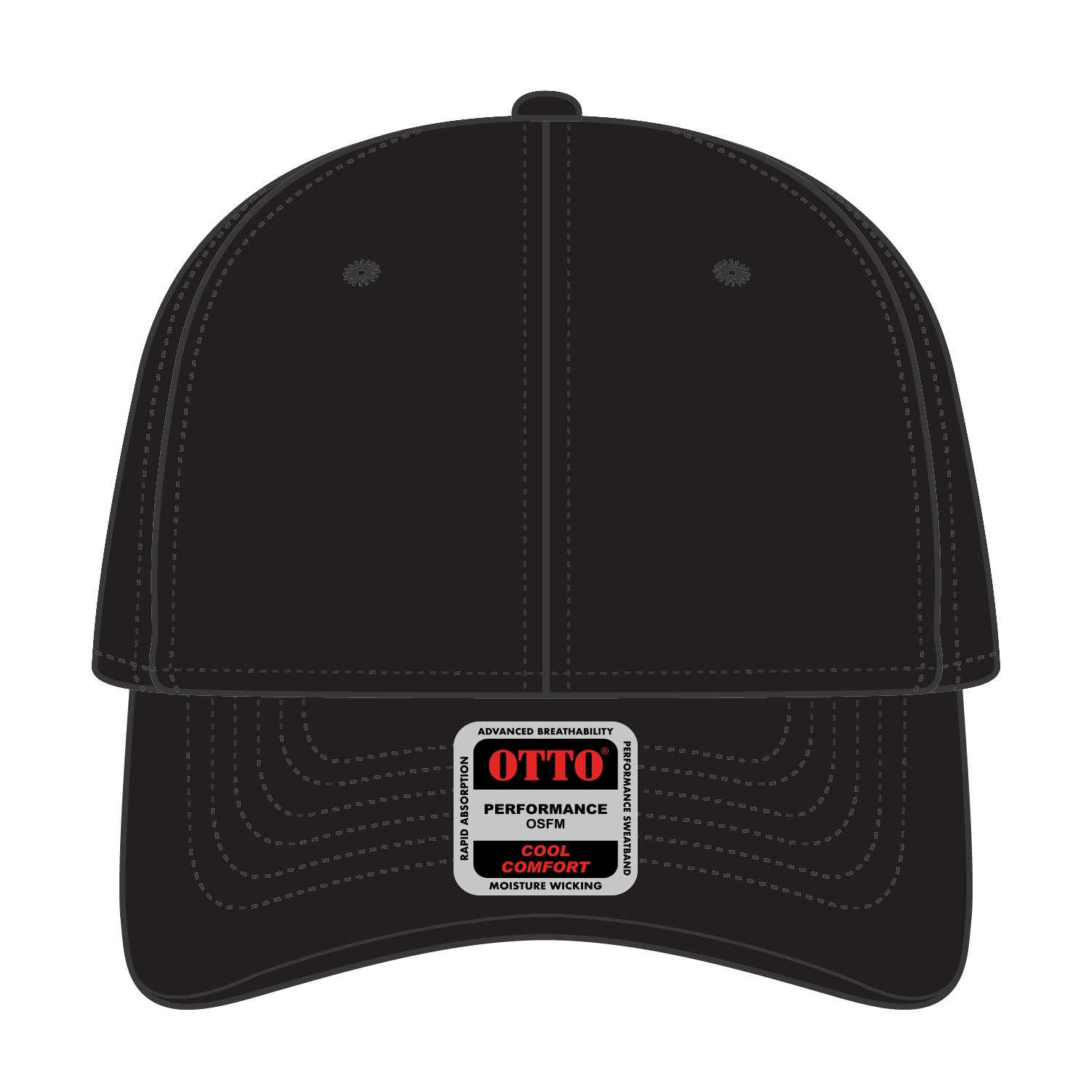 OTTO CAP® 6 Panel Low Profile Baseball Cap 4