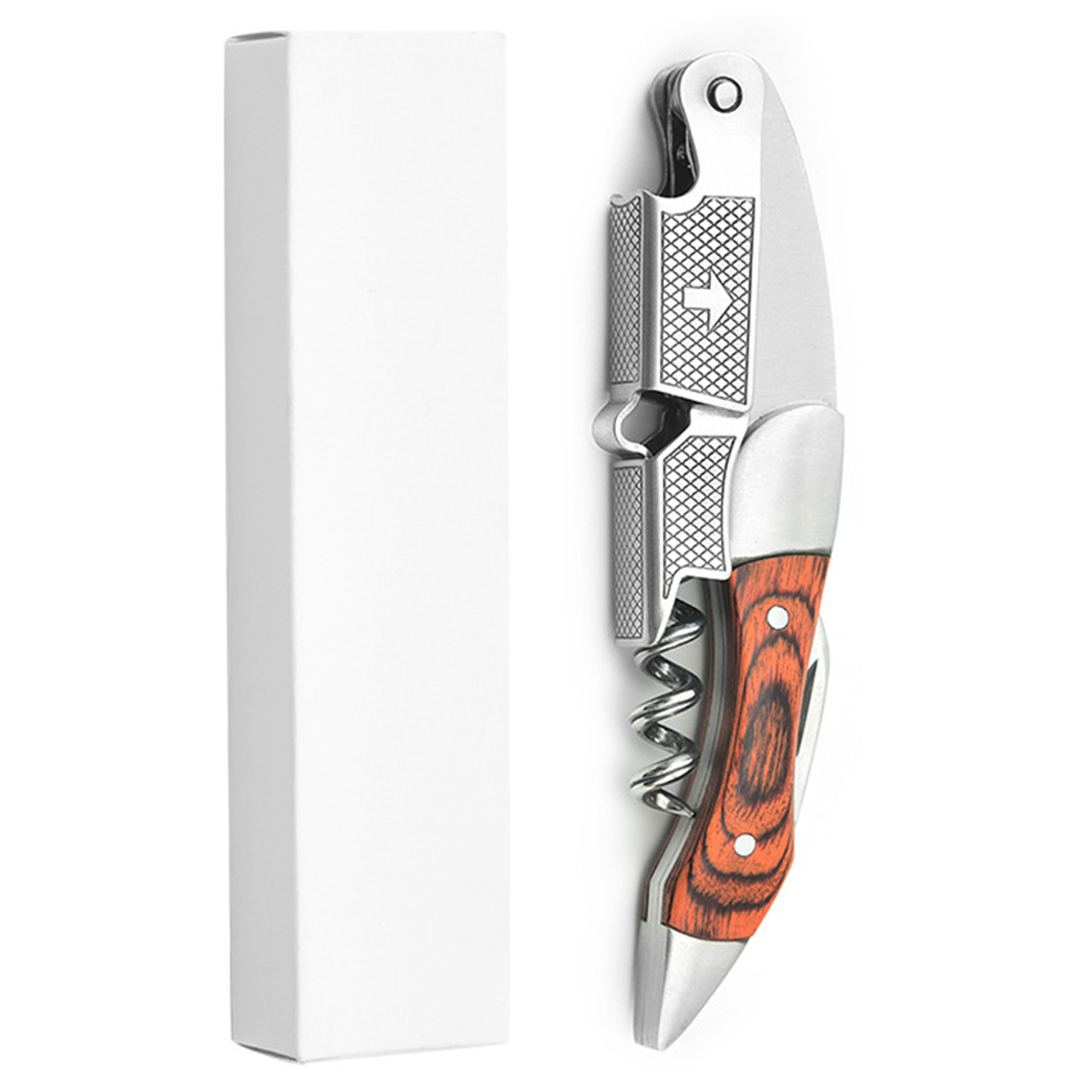 Portable Wine and Beer Bottle Opener with Knife 5