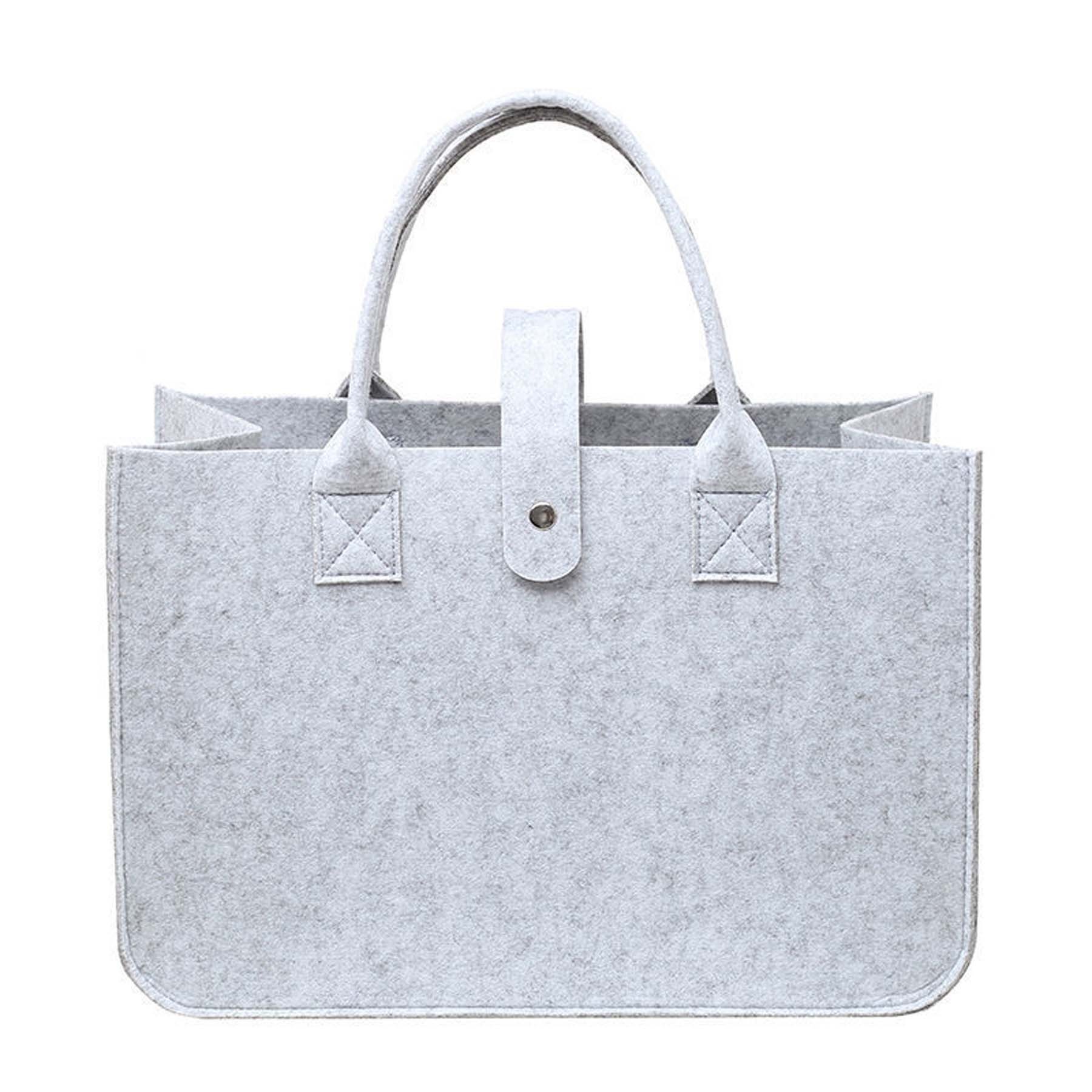 Felt Tote Bag, custom tote bag with logo imprint 8