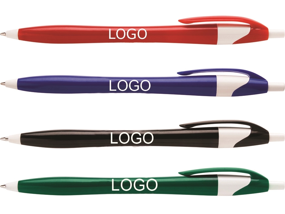 PROMOTIONAL PLASTIC RETRACTABLE BALLPOINT PEN 4