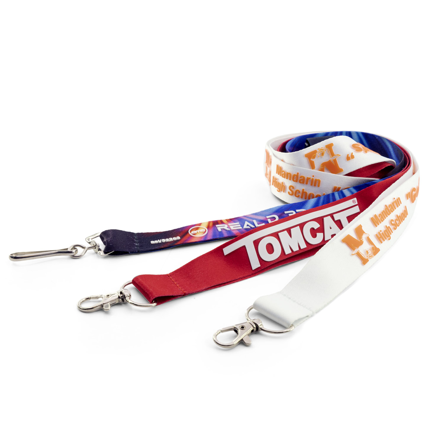 Lanyard - 3D PVC Imprint 1" 1