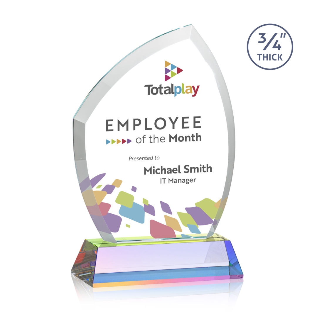 Daltry VividPrint™ Award on Newhaven Base - Prismatic 5