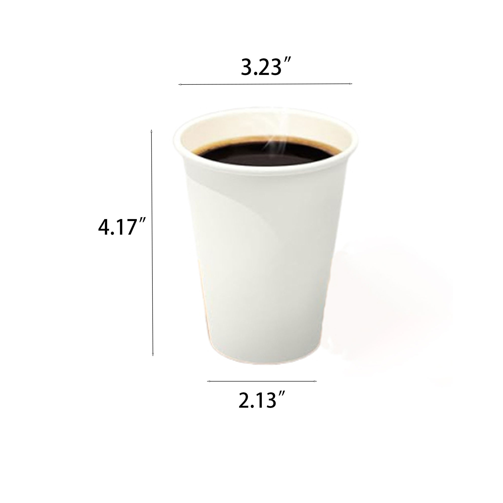 12OZ Disposable Beverage Cup With Lid 3