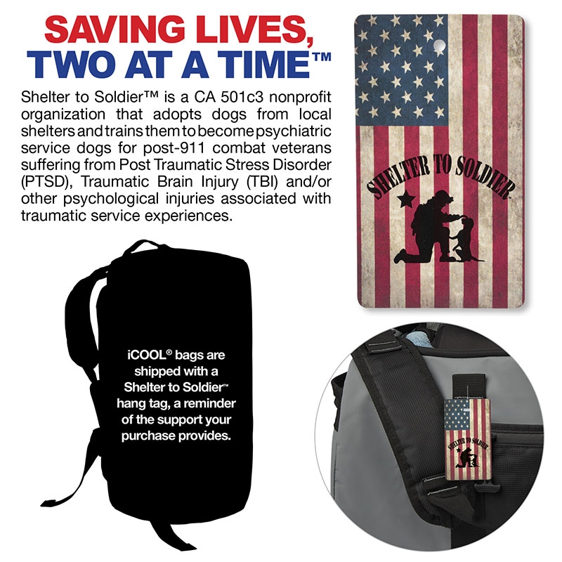 iCOOL Pinecrest 45L Convertible Duffel Backpack 4