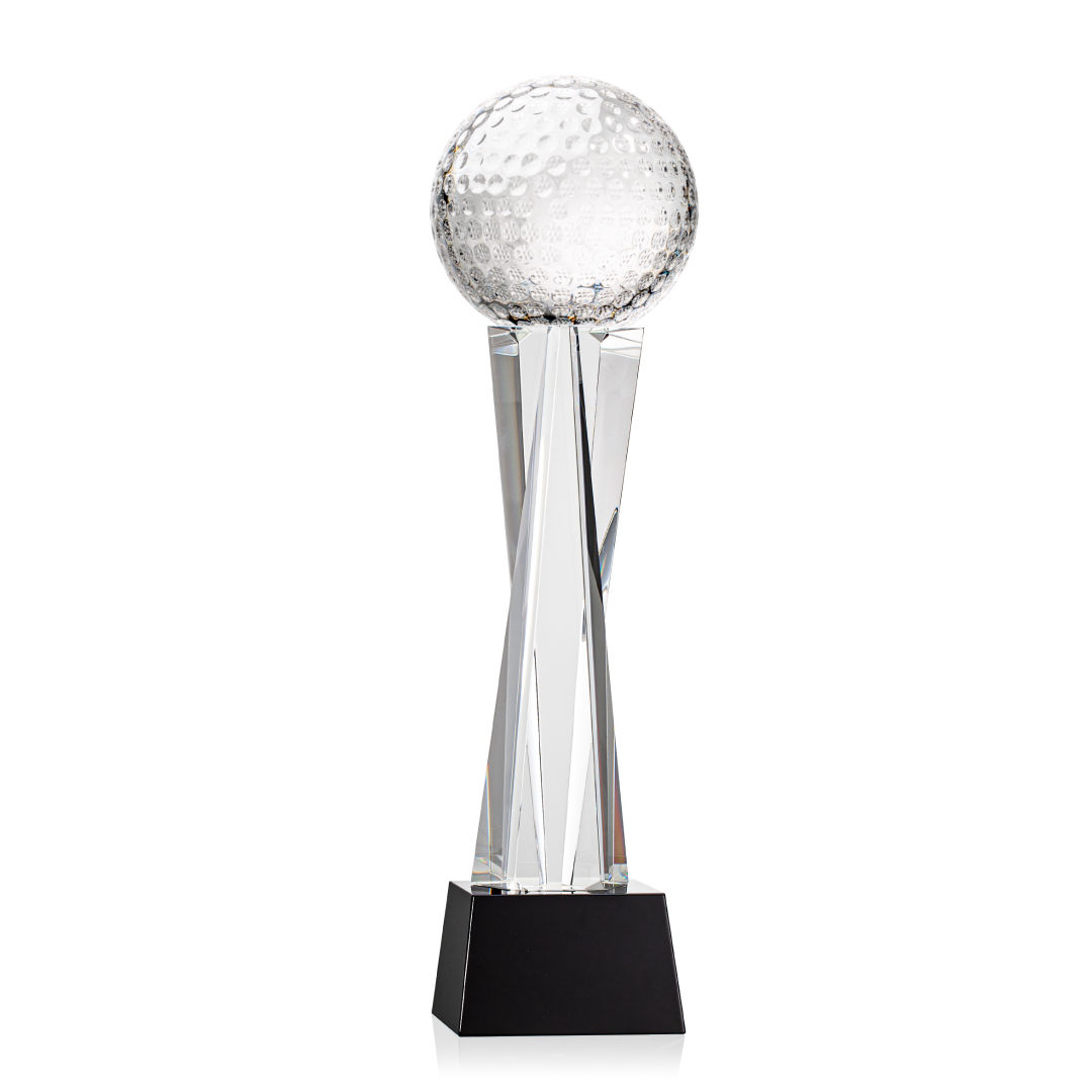 Golf Ball Award on Grafton Base - Black 14