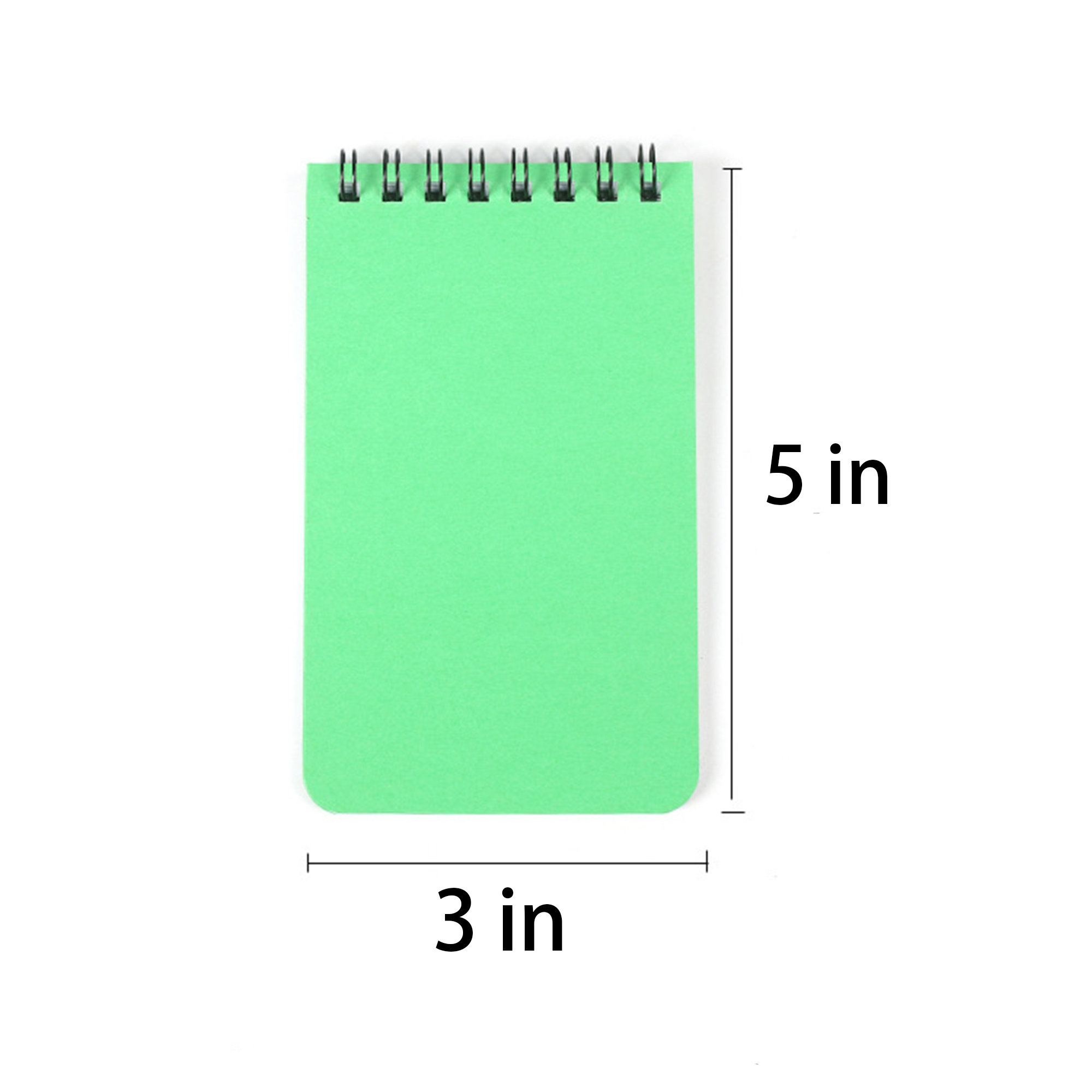 50 Sheets Portable Spiral Notebook 3