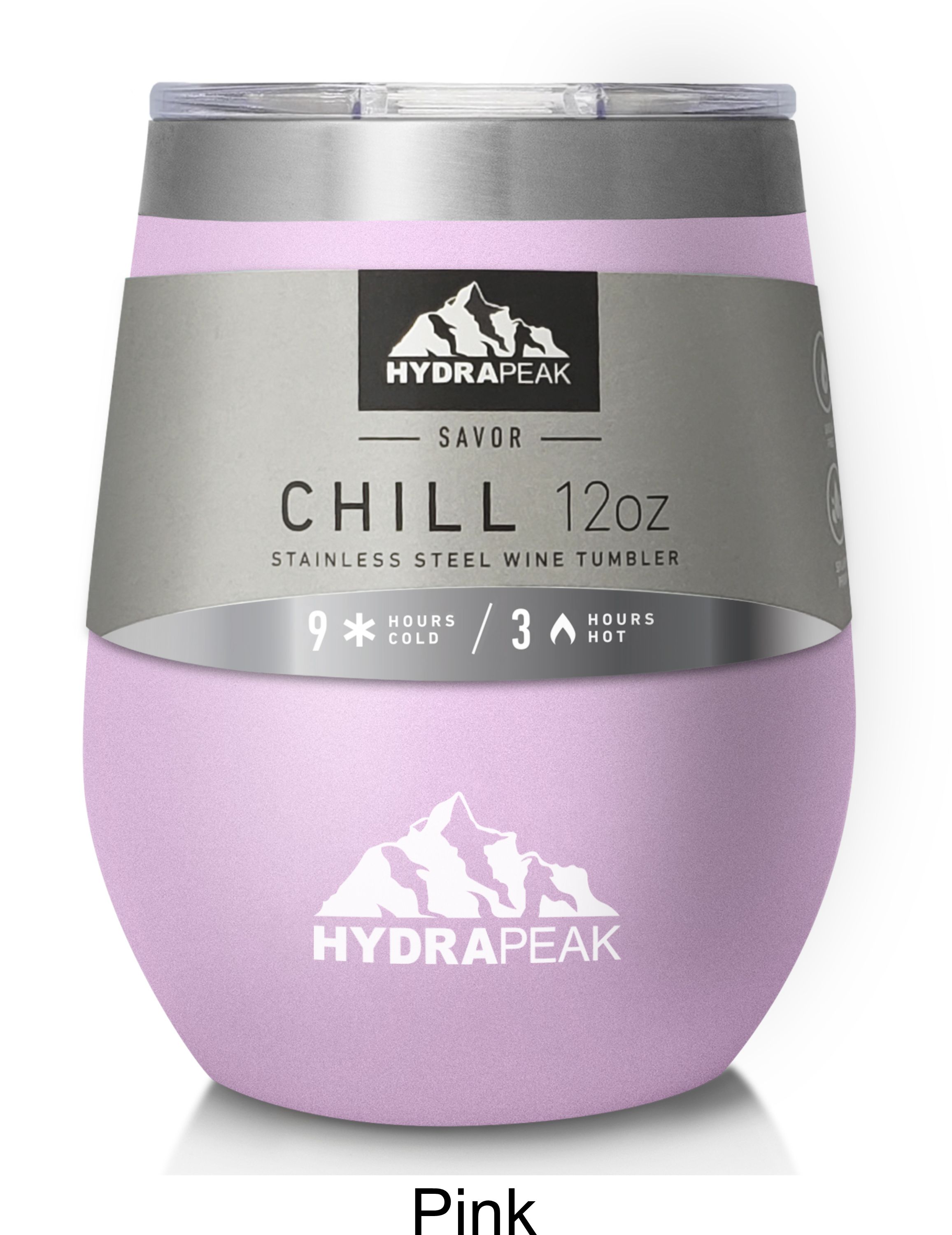 12 Oz. Hydrapeak Chill Wine Tumbler LIFETIME WARRANTY! 6