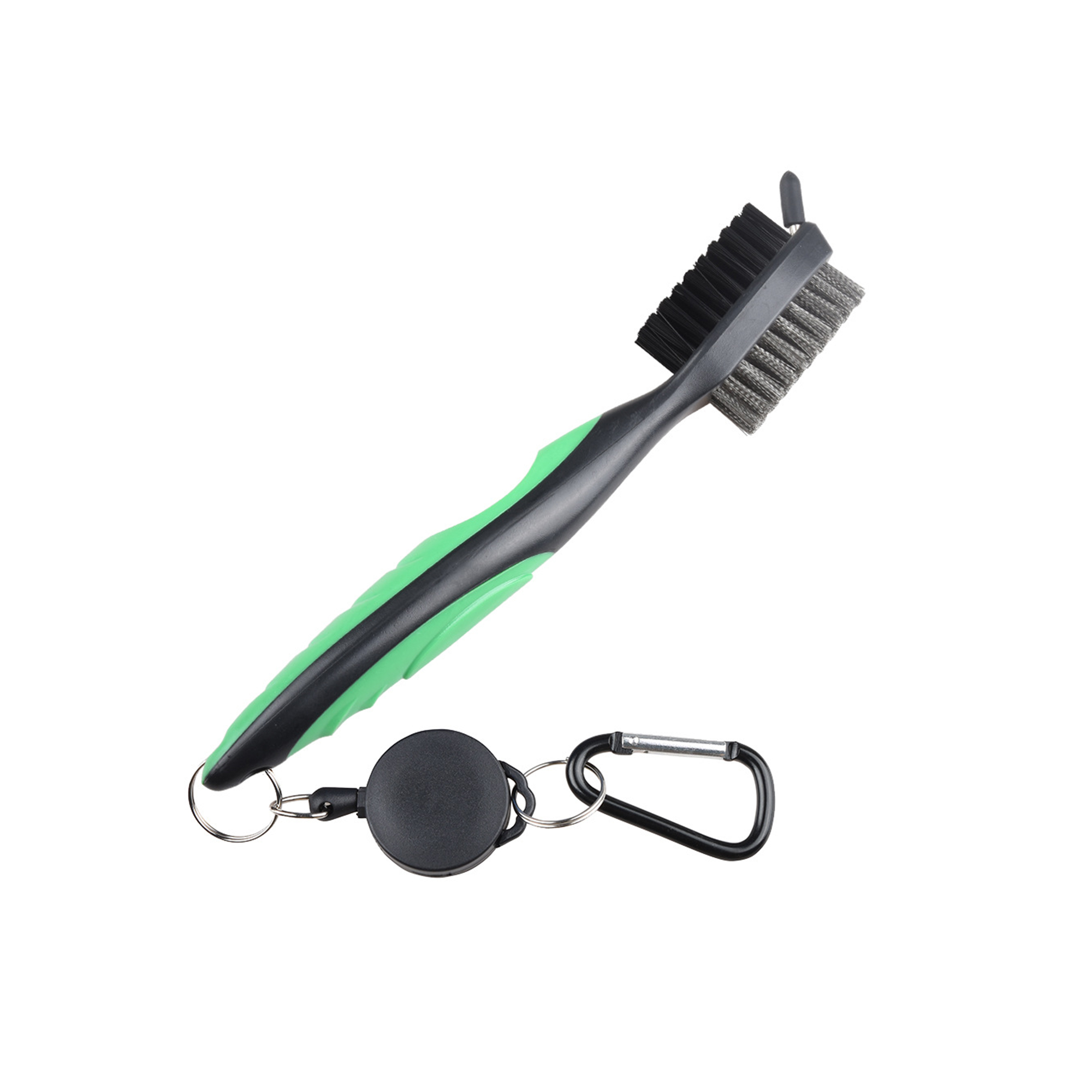 Golf Club Brush With Retractable Reel 12.5" Length 7