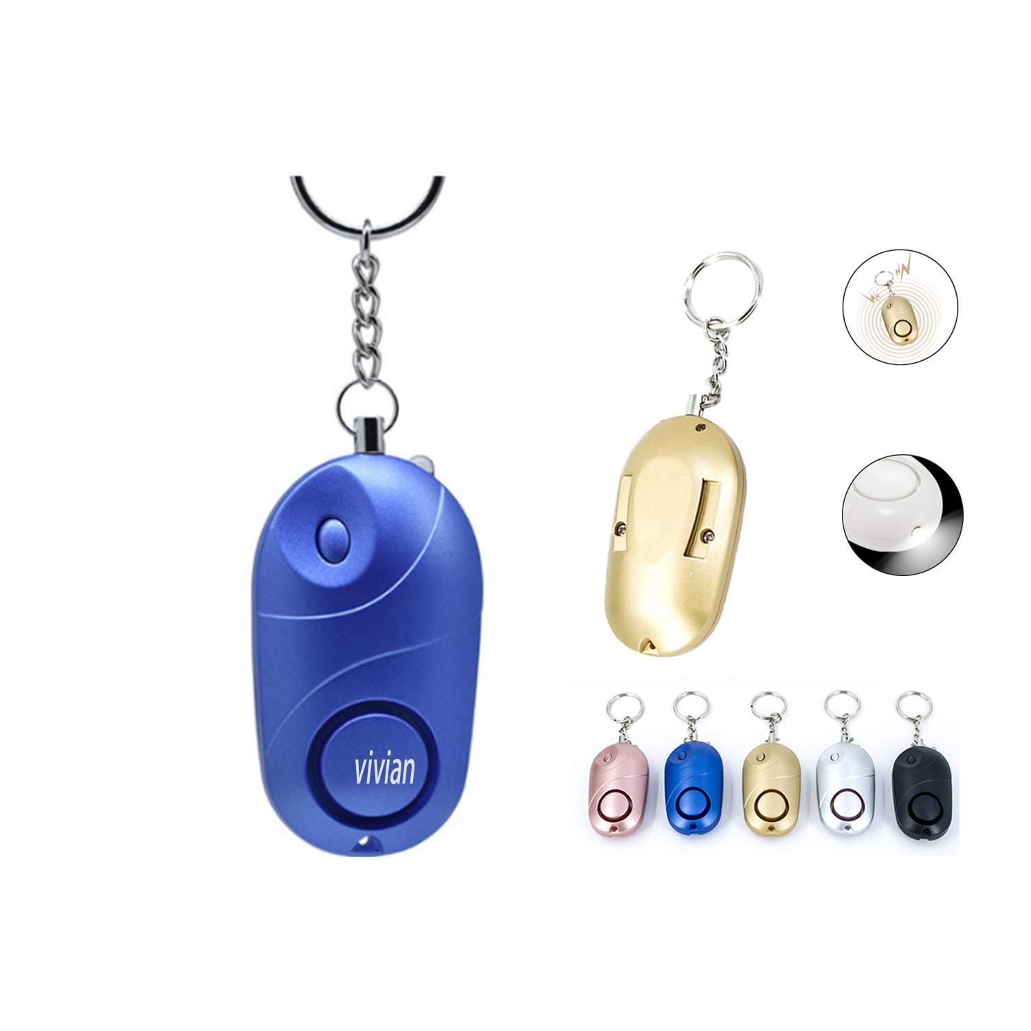 Safety Alarm Key Chain 1