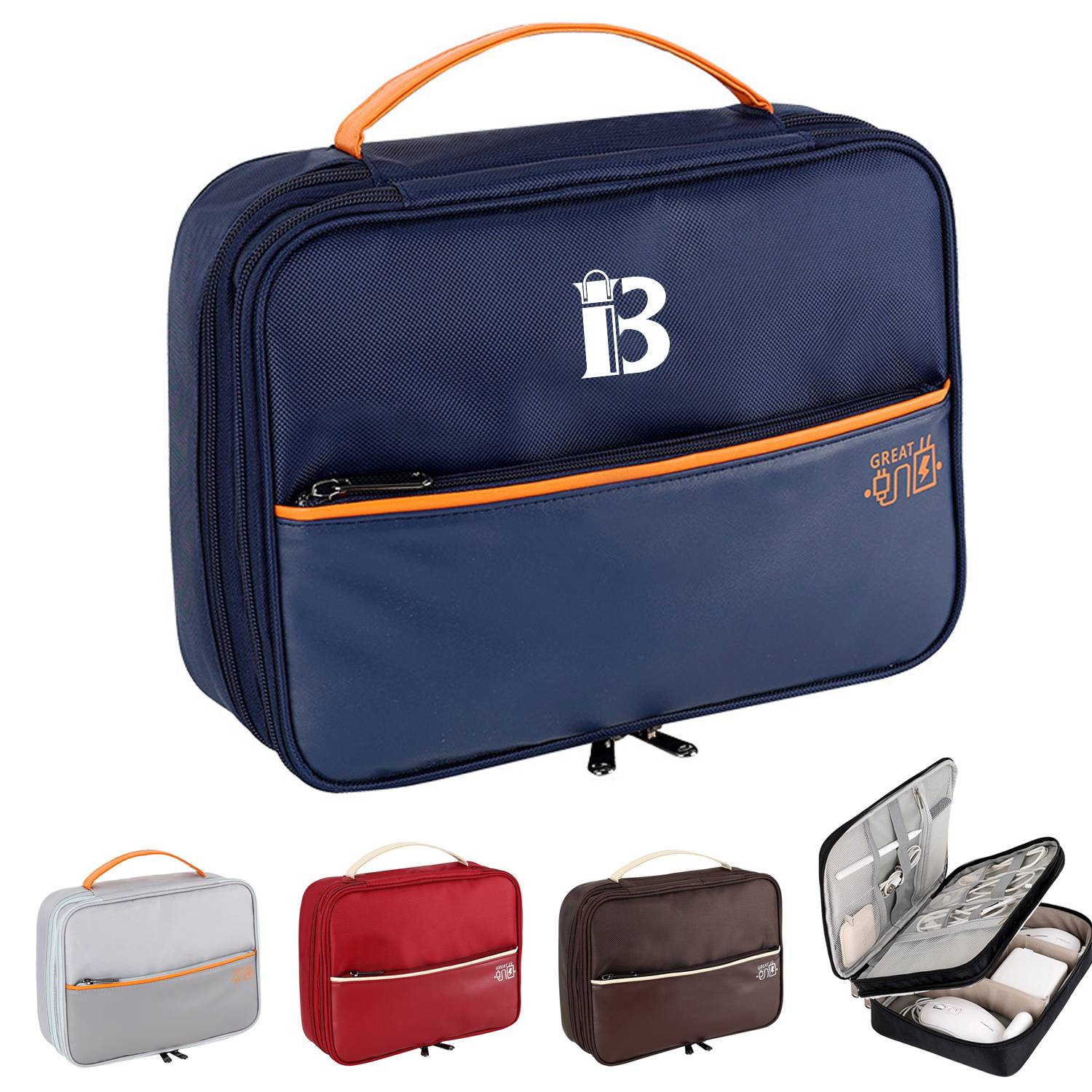 Travel data cable portable storage bag 2