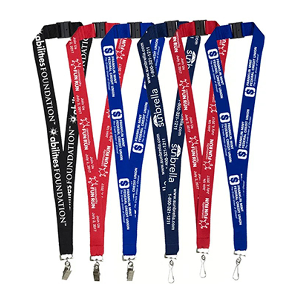 3/4" Single Ended Dye-Sublimation Lanyard w/Safety Break 4