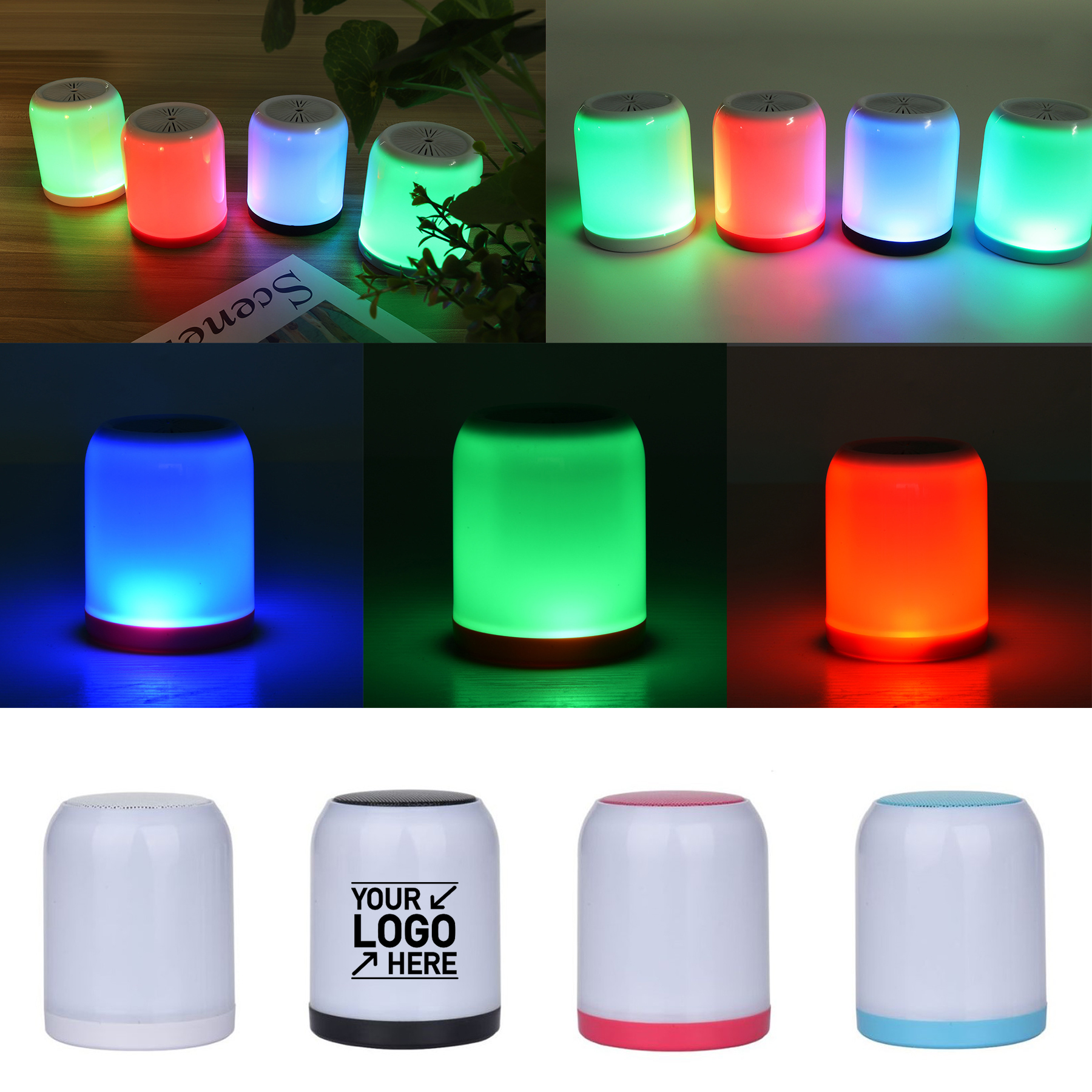 LED Wireless Bluetooth Speaker 2