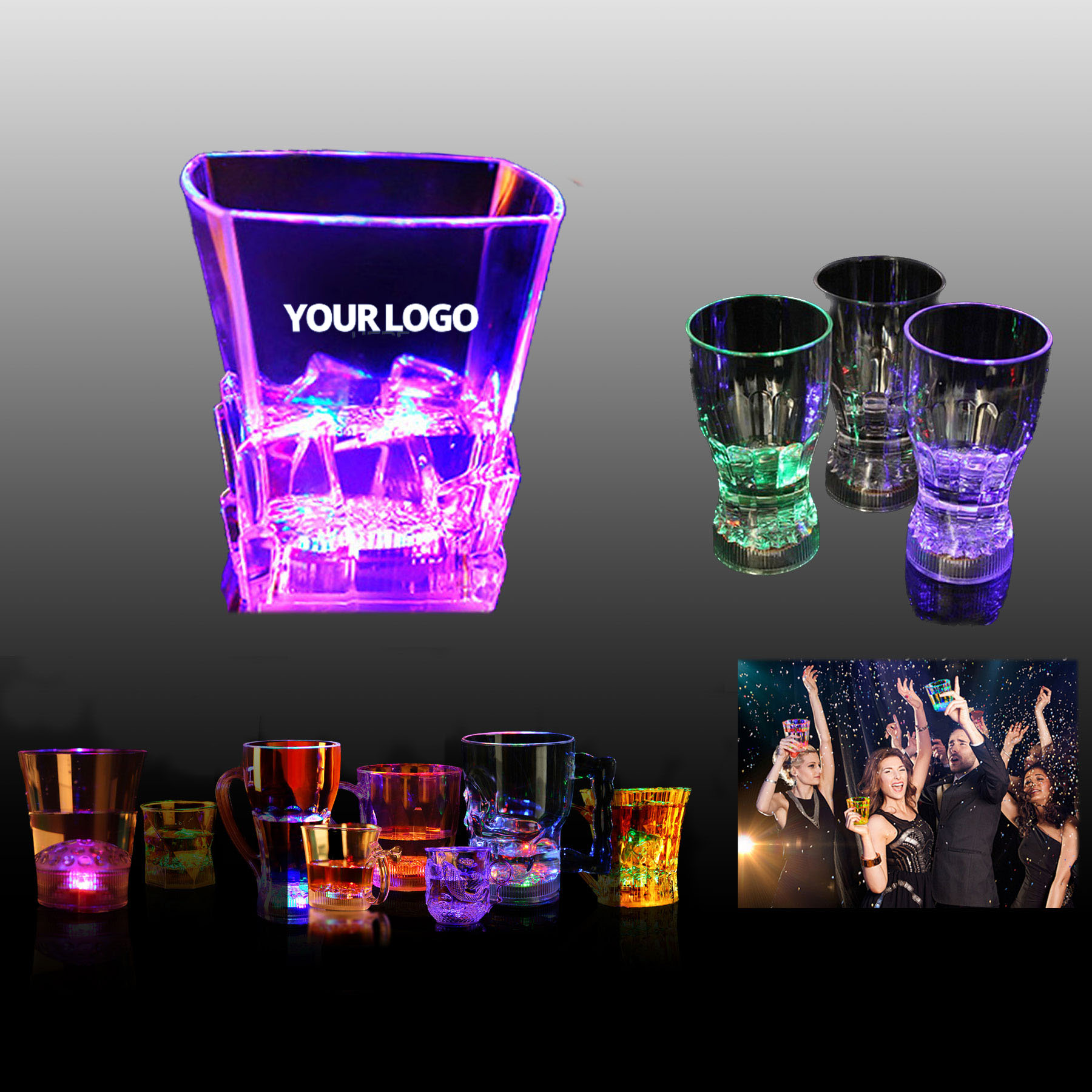 LED Light Up Glasses 2