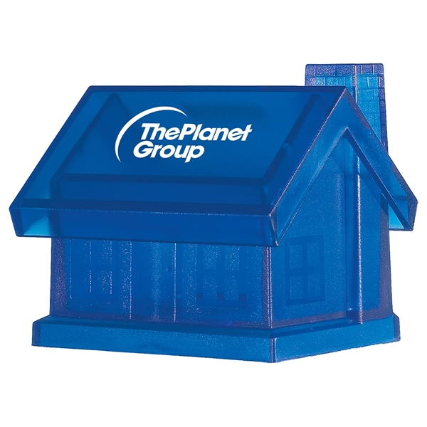 Plastic House-Shaped Coin Bank