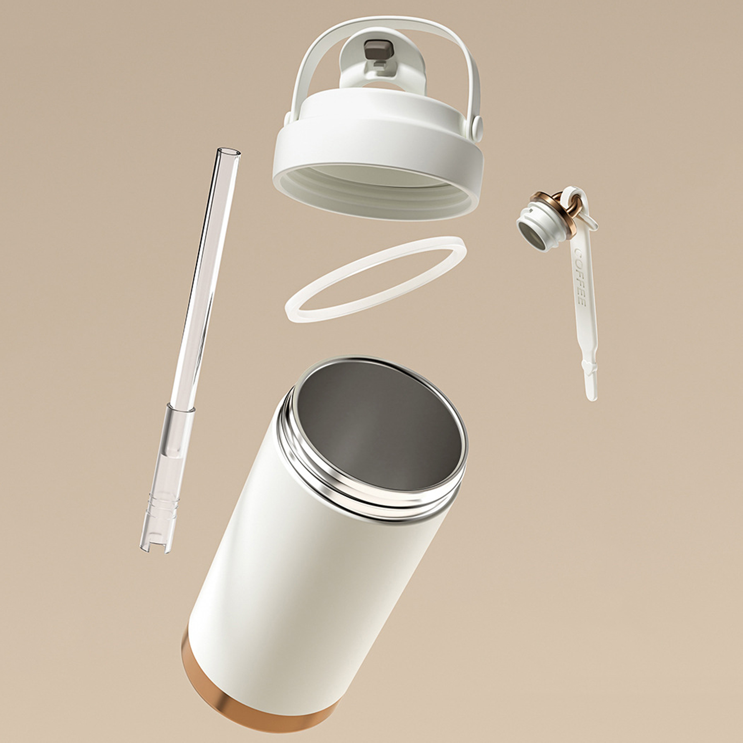 18Oz Stainless Steel Double Wall Insulated Vacuum Bottle 5