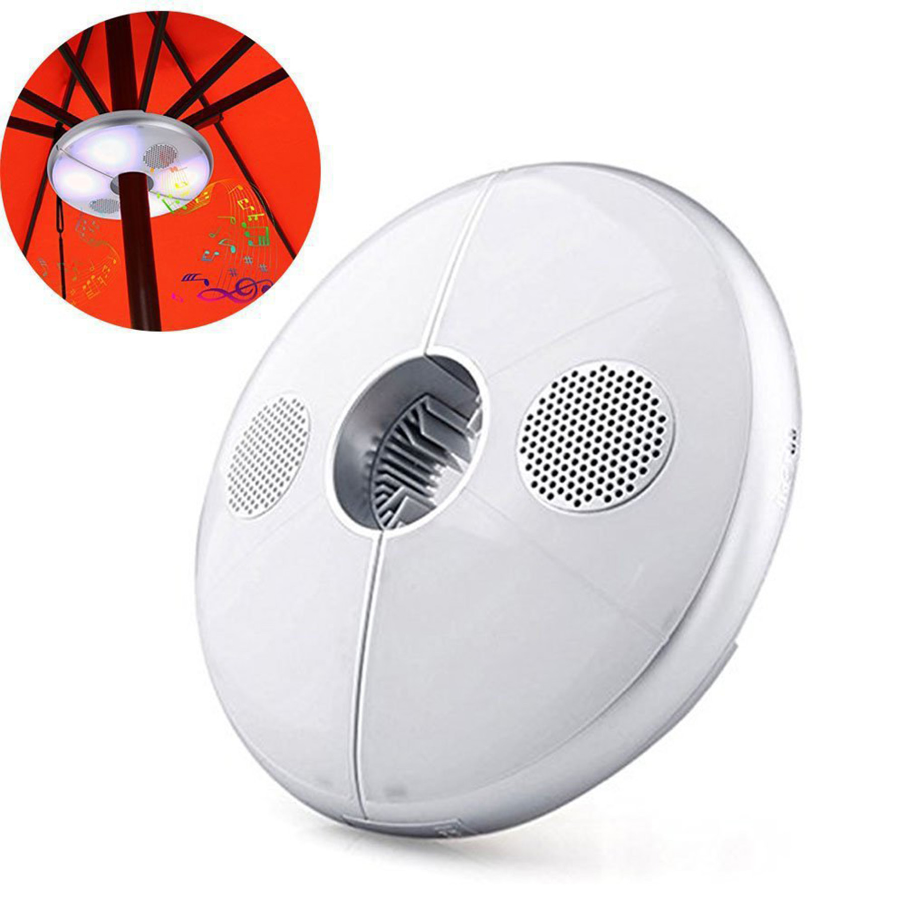 Patio Umbrella Light with Bluetooth Speaker 1