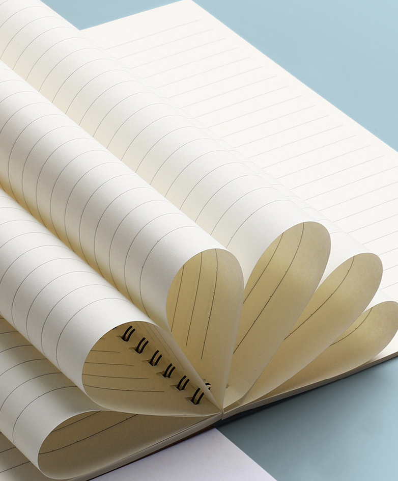 B5 Hard Kraft Cover Wire Bound Notebook 60 sheets 6