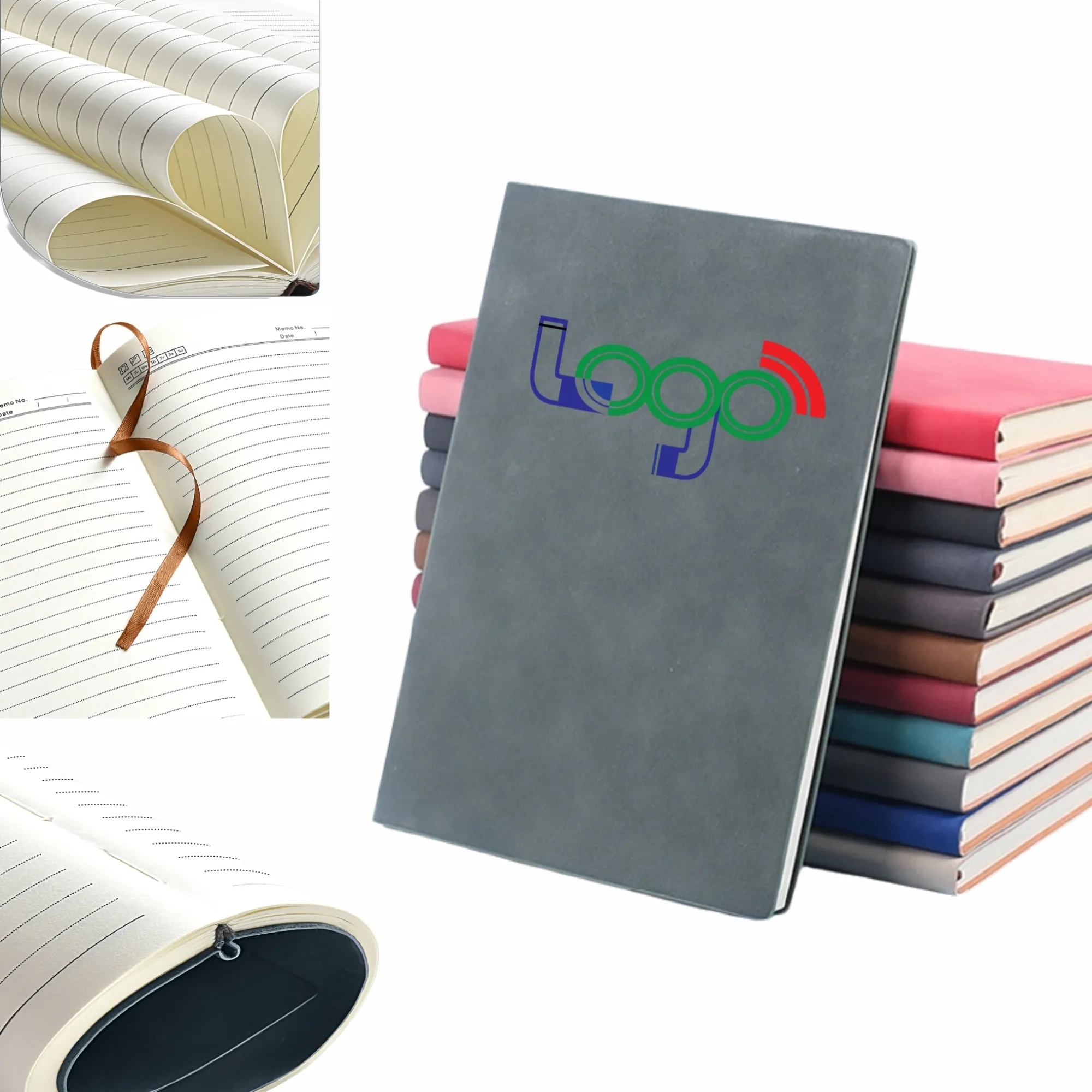 Yumbo Leather A5 Custom Logo Notebook