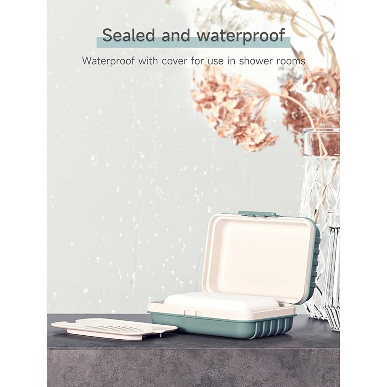 Portable Soap Dish W/ Lid 3