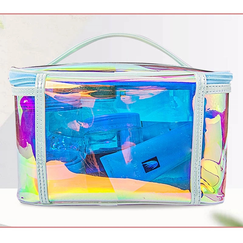 TPU Portable Travel Toiletry Bag & Makeup Cosmetic Organizer 9