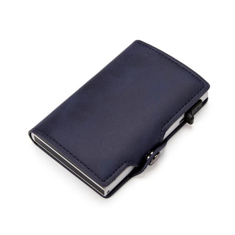 Minimalist Slim Wallet for Men with Money Clip 1