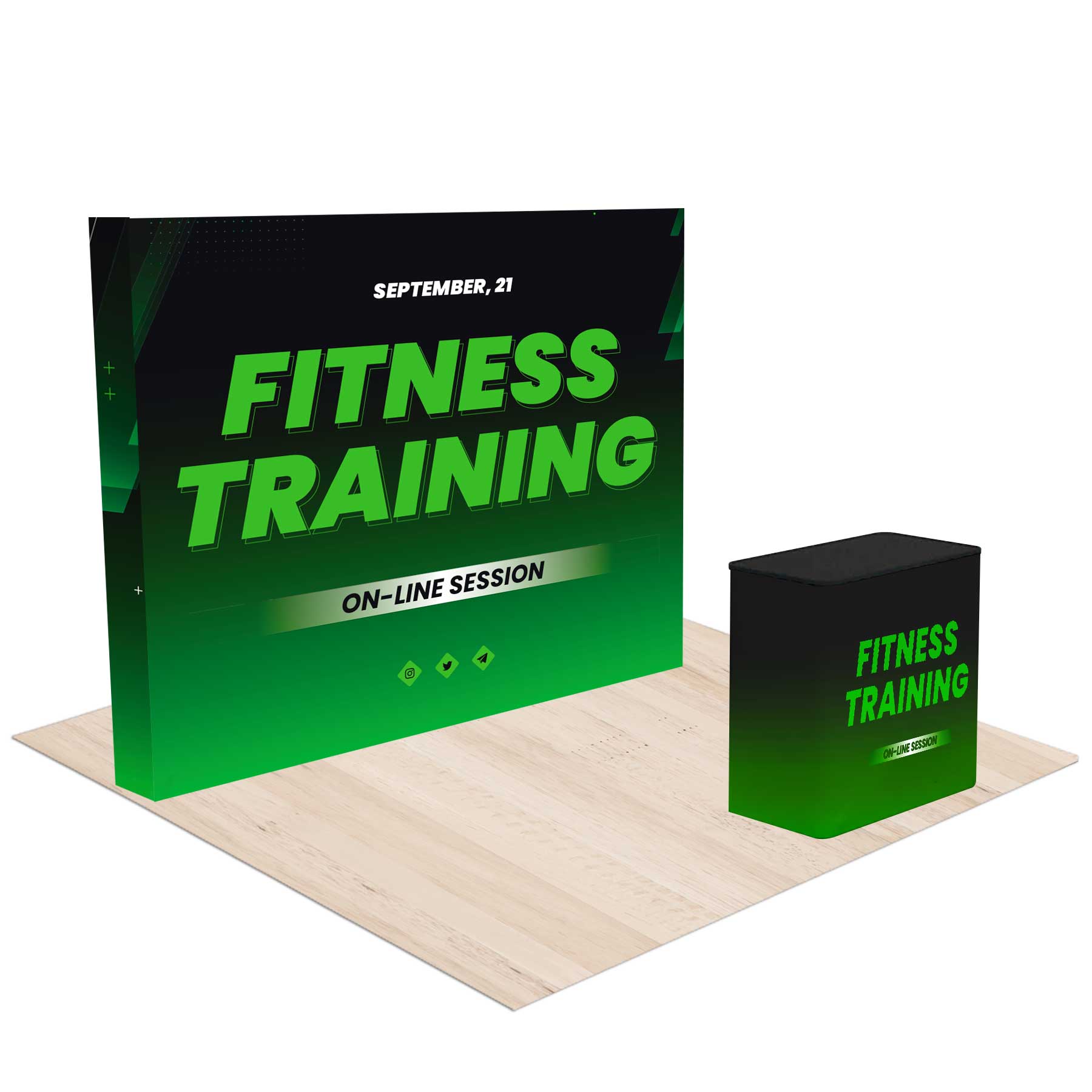 10FT Pop Up Trade Show Display Kit 5