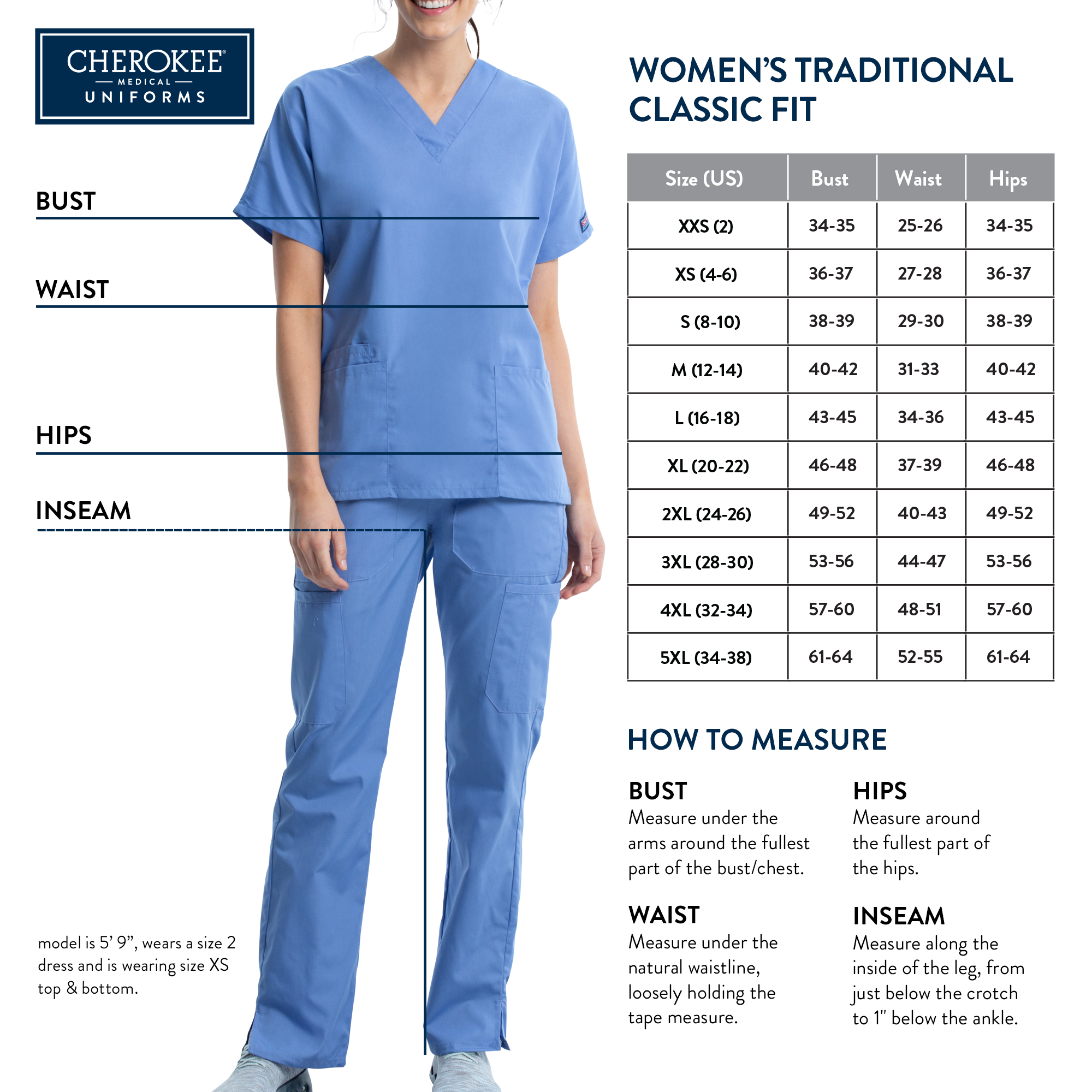 Cherokee - Workwear Originals - Women's 4-Pocket Natural Rise Cargo Pant 31