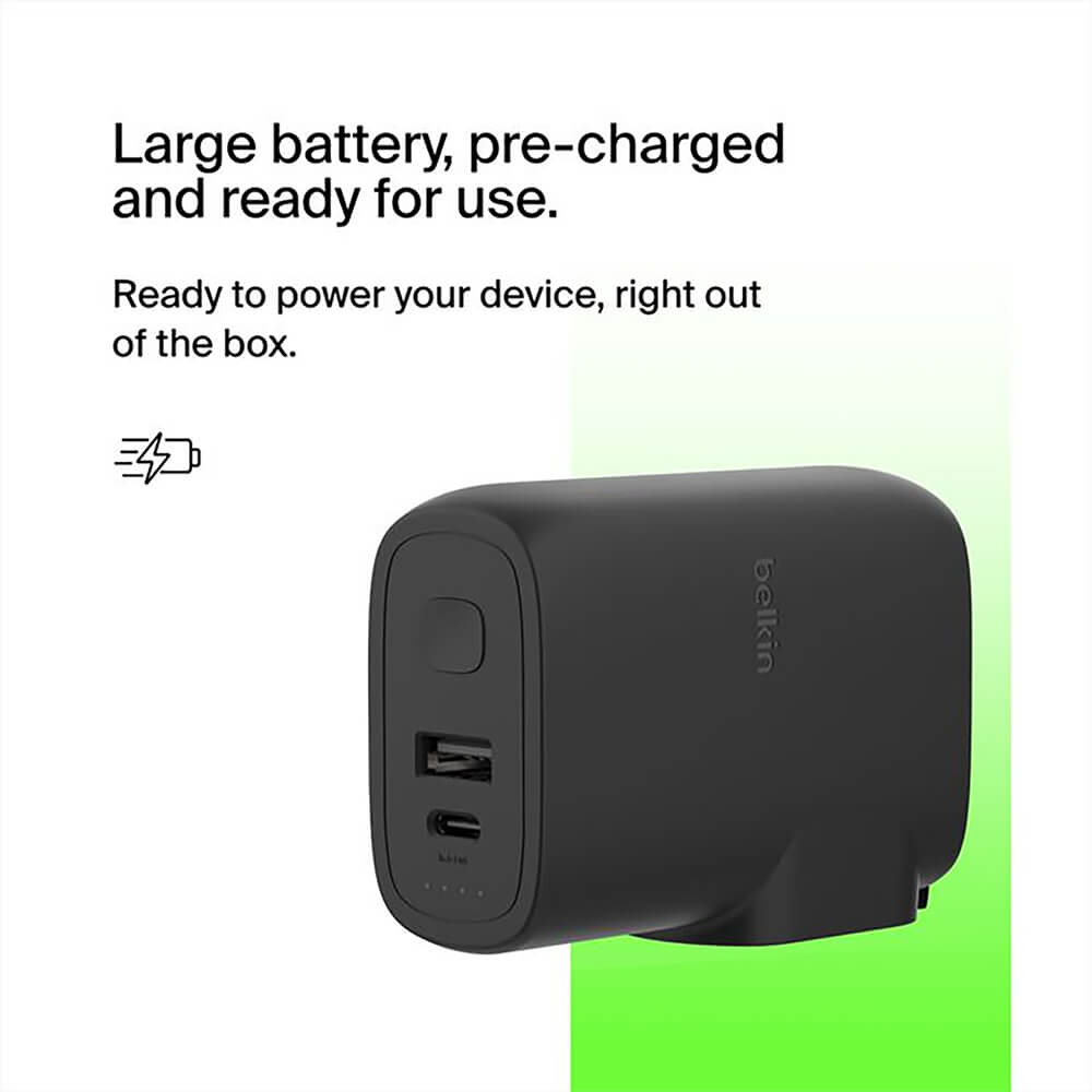Belkin Hybrid Wall Charger 25W + Power Bank 5K 1