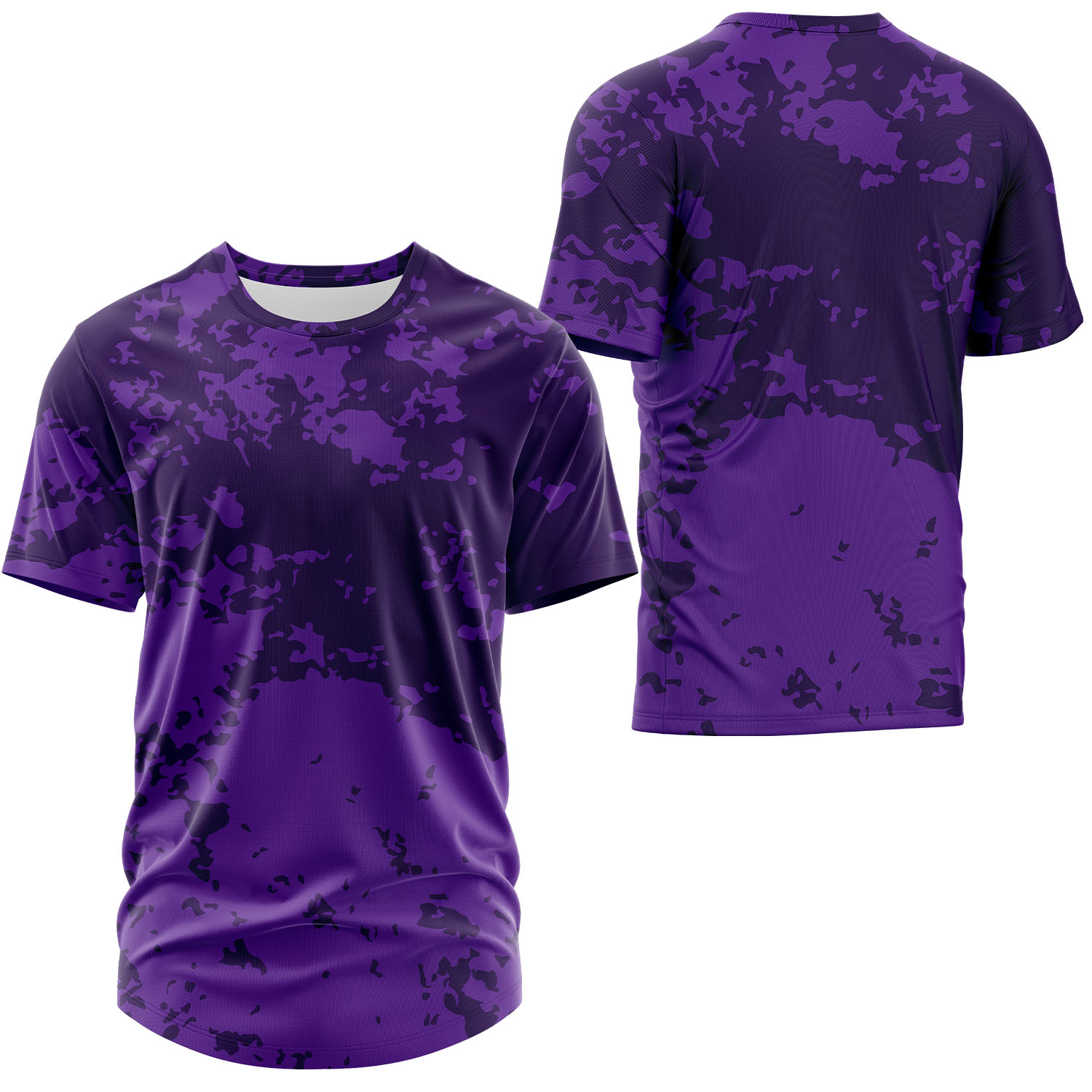 Unisex 160 GSM Football Mesh Performance Sublimation Short Sleeve T-shirt 4