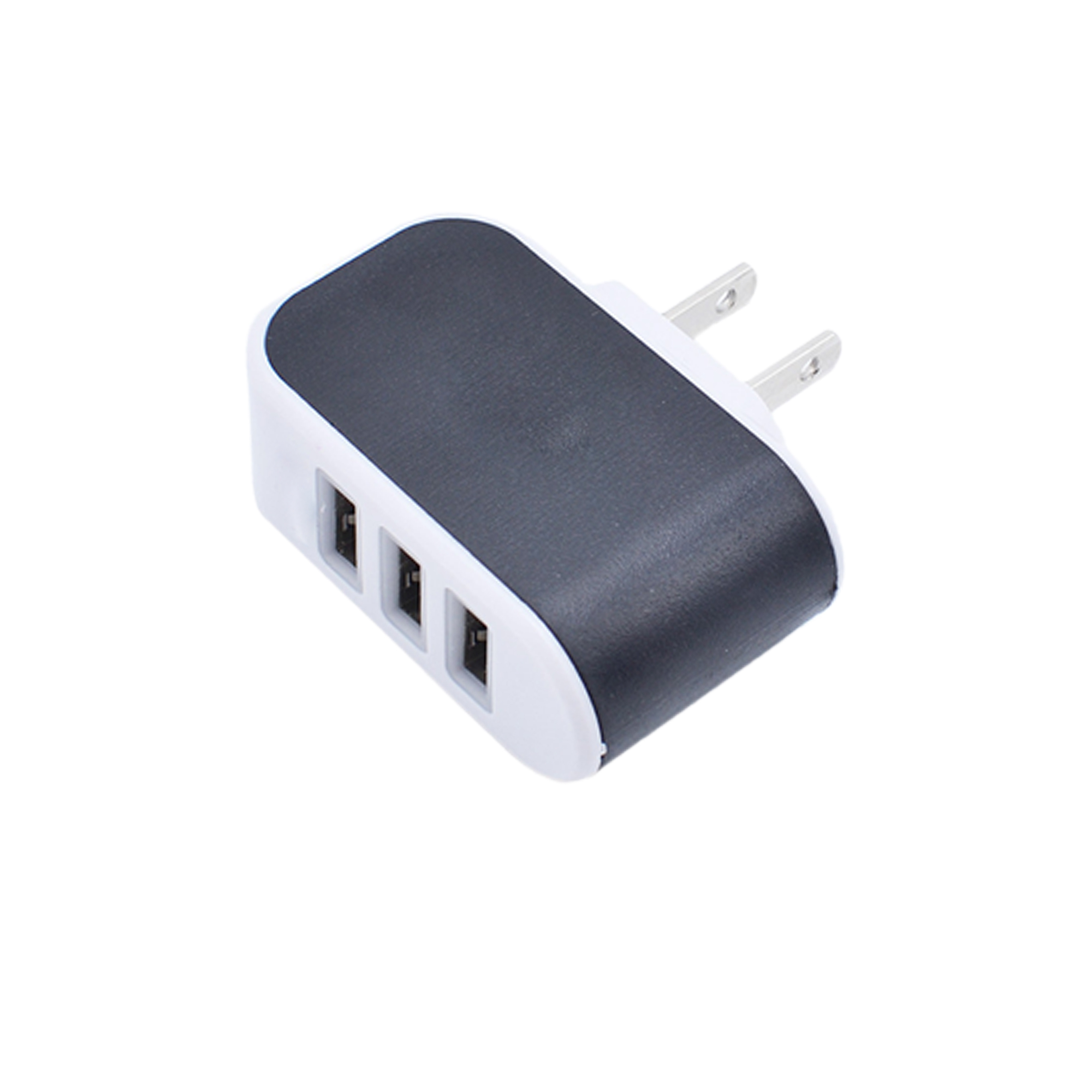ABS 3-Port USB Wall charger With Led 3