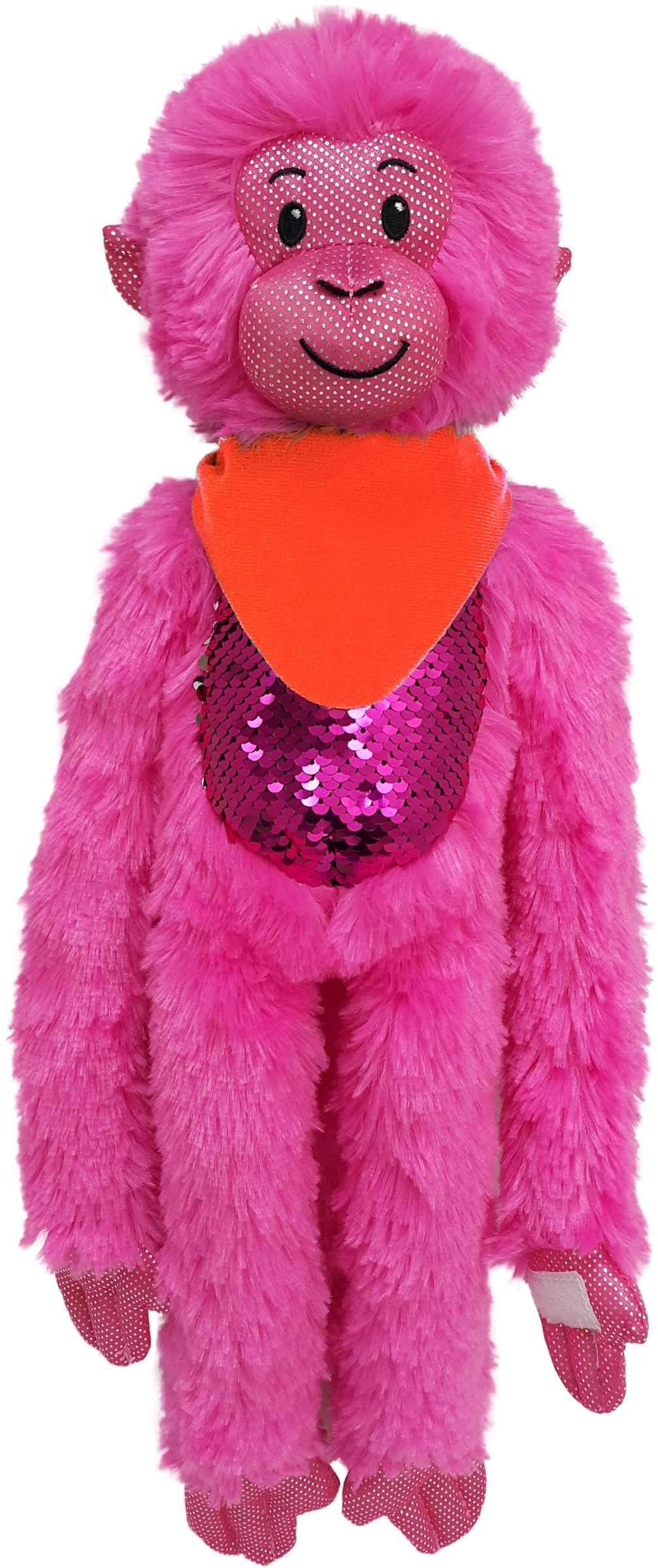 21" Hot Pink Spider Monkey with Sequins 10