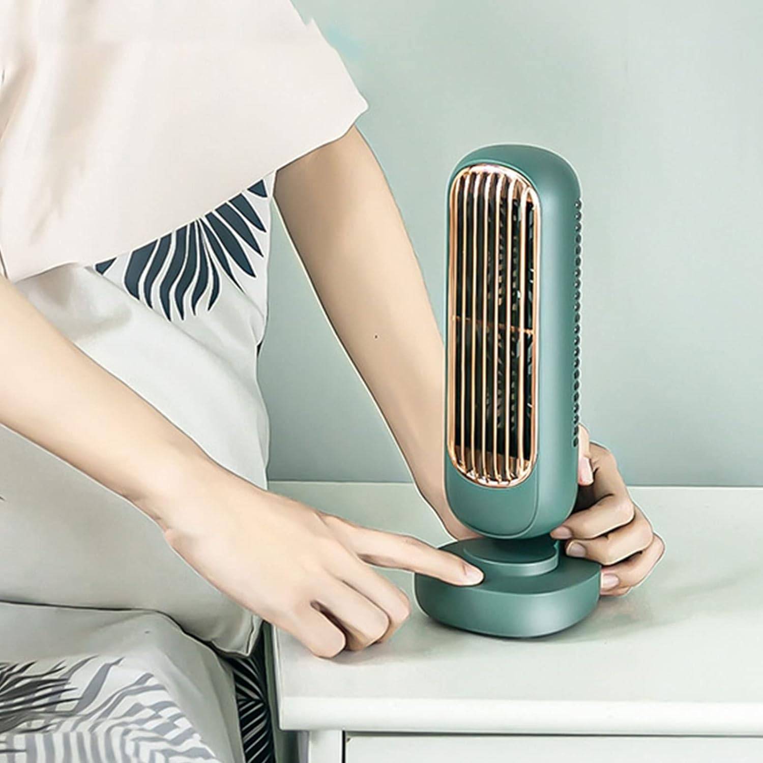3 Speeds Adjustable Tower Table Fan 2