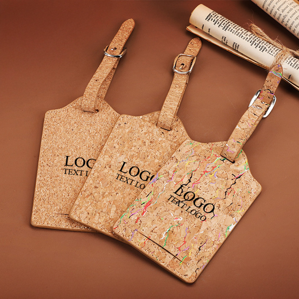 Natural Cork Luggage Tag