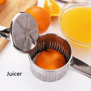 Punched Cylinder Steel Juice Squeezer 11