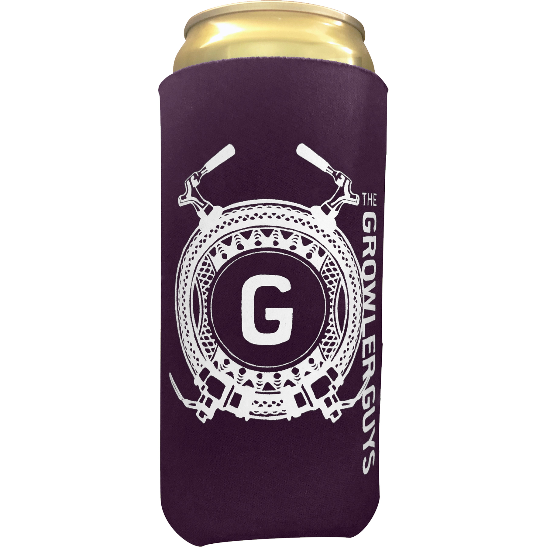 32 oz. Crowler Scuba can cooler, custom koozie with logo imprint 16