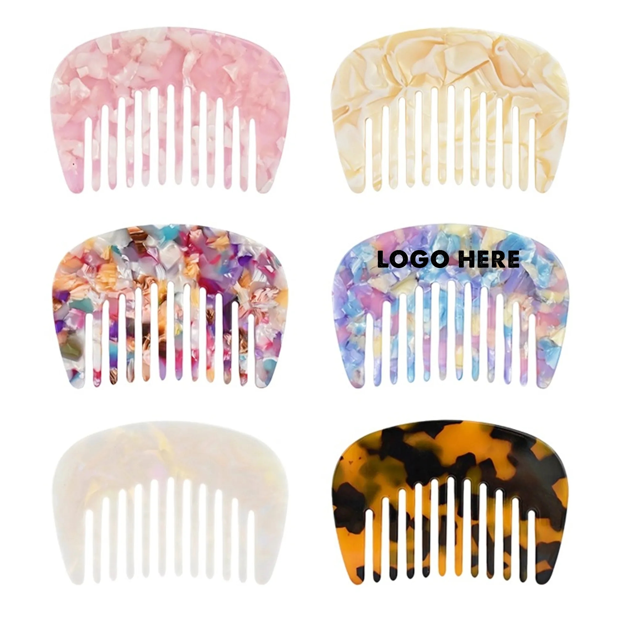 Large Wide Tooth Detangling Comb 3