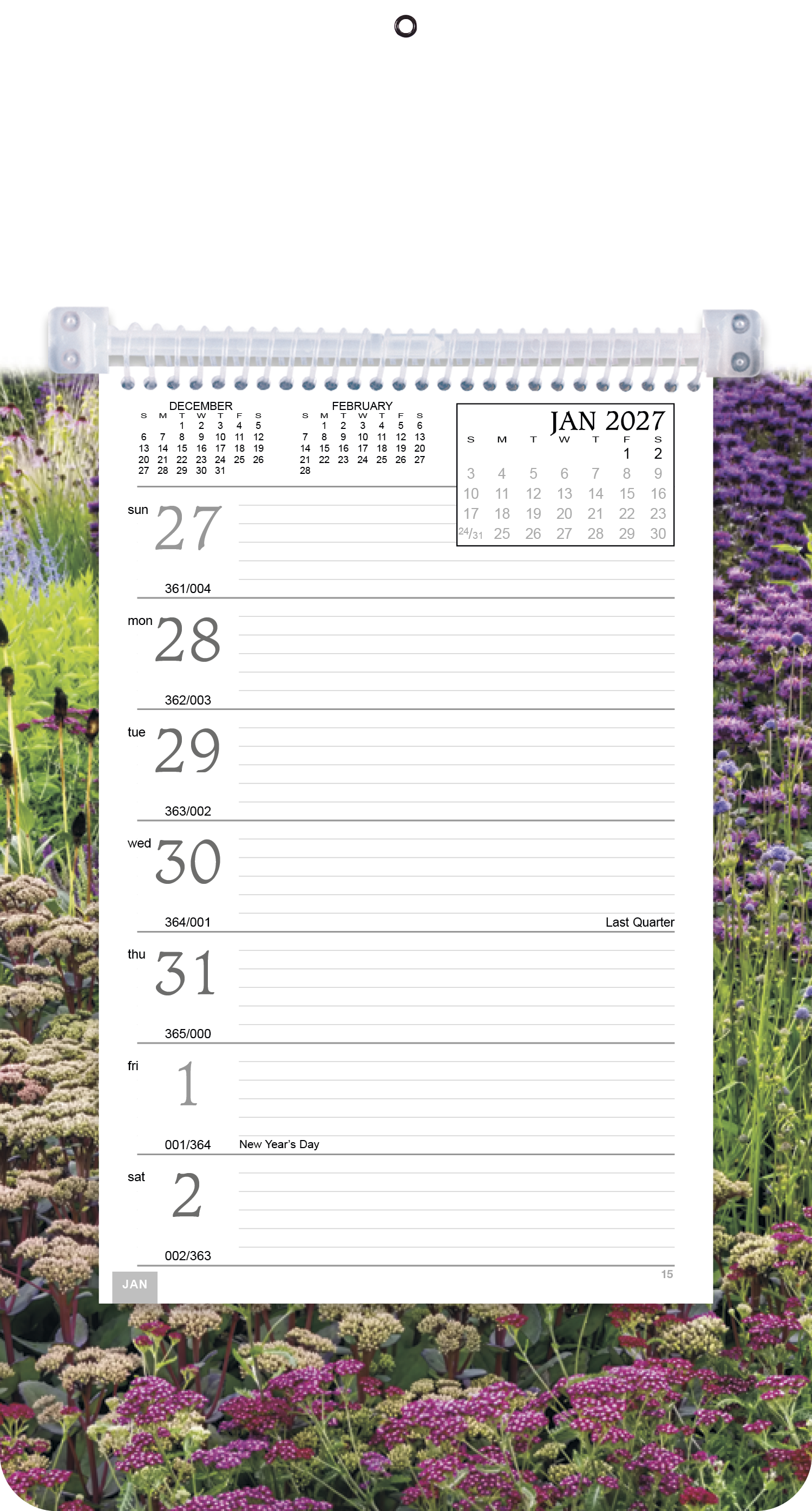 Triumph® Calendars Full-Color Weekly Memo Calendar 50