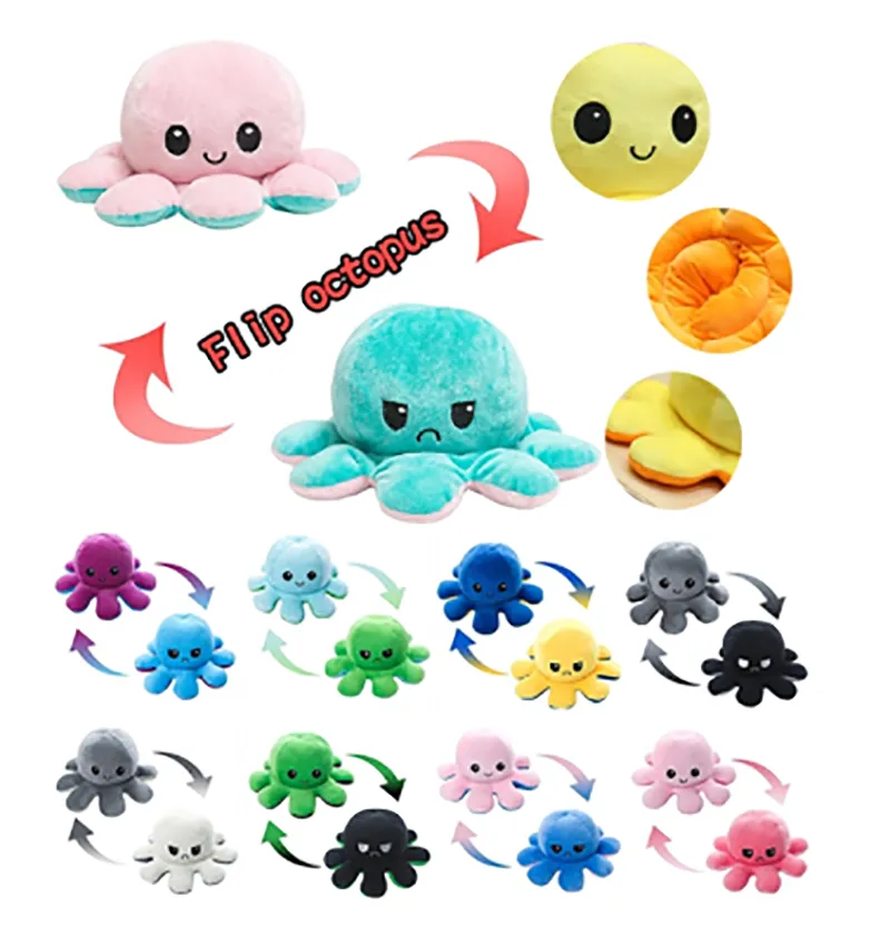 The Original Reversible Octopus Plushie 2
