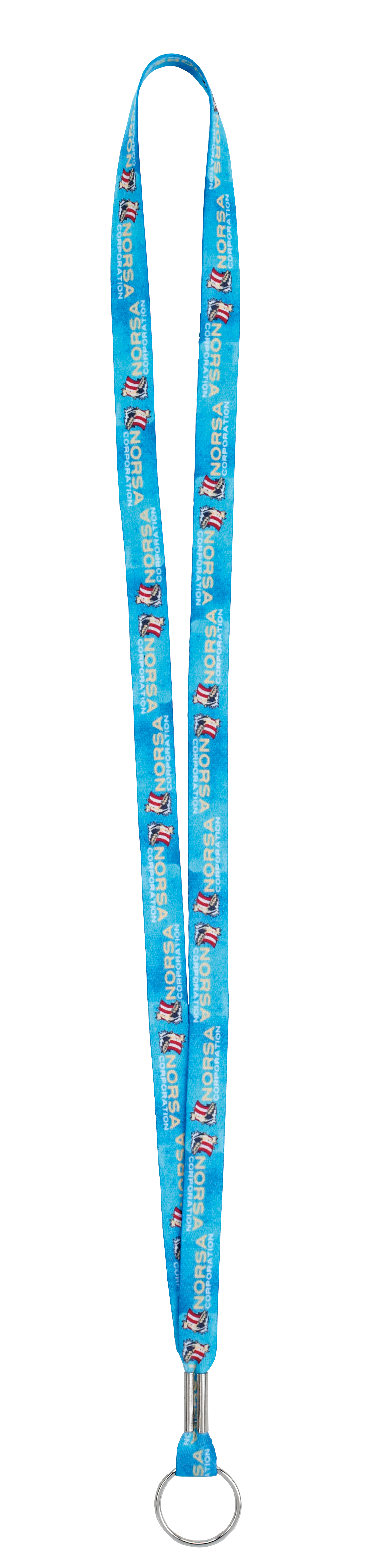 Good Value™ 1/2" RPET Fine-Print Lanyard 36