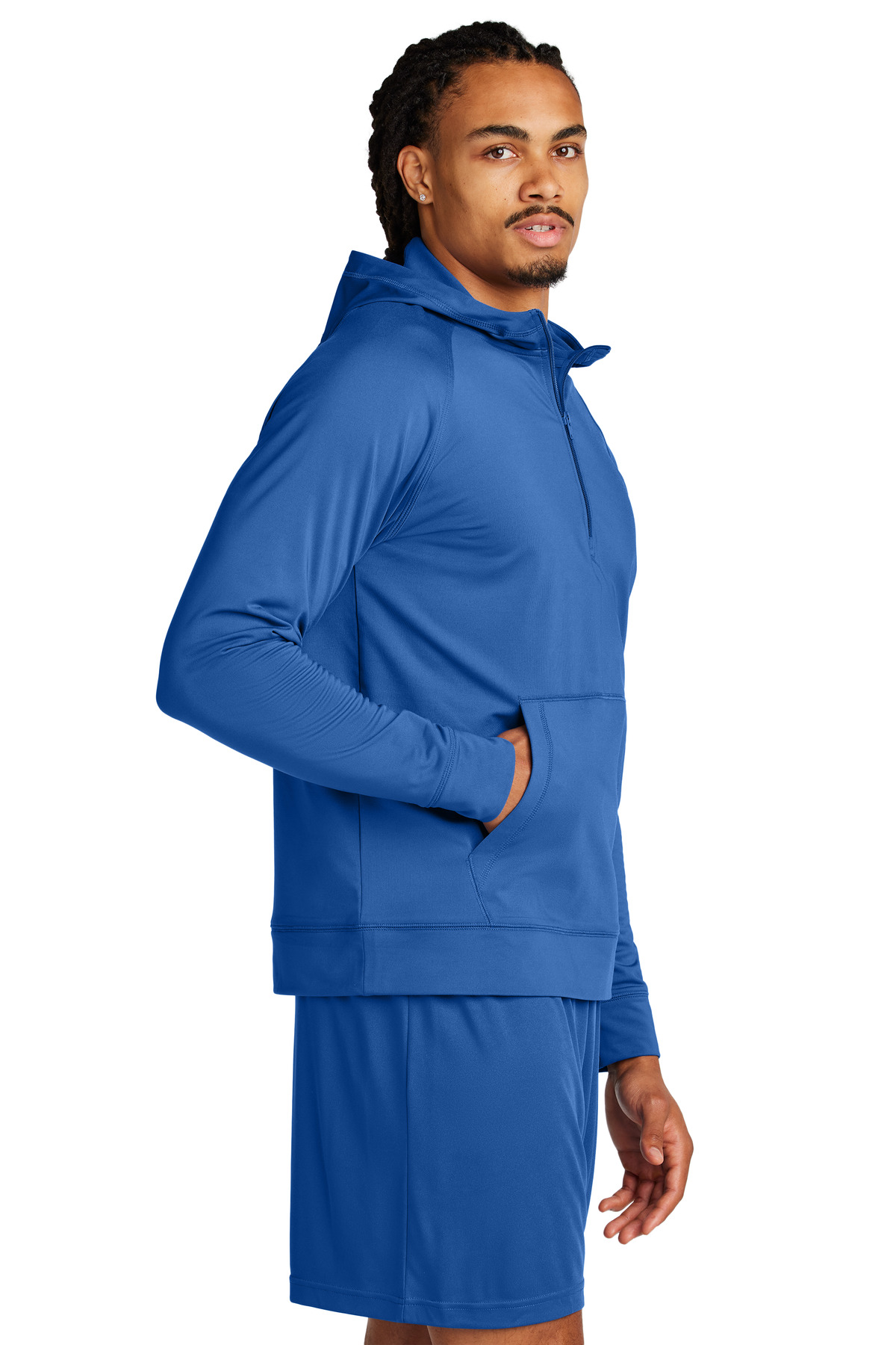 Sport-Tek Sport-Wick Stretch 1/2-Zip Hoodie ST856 8