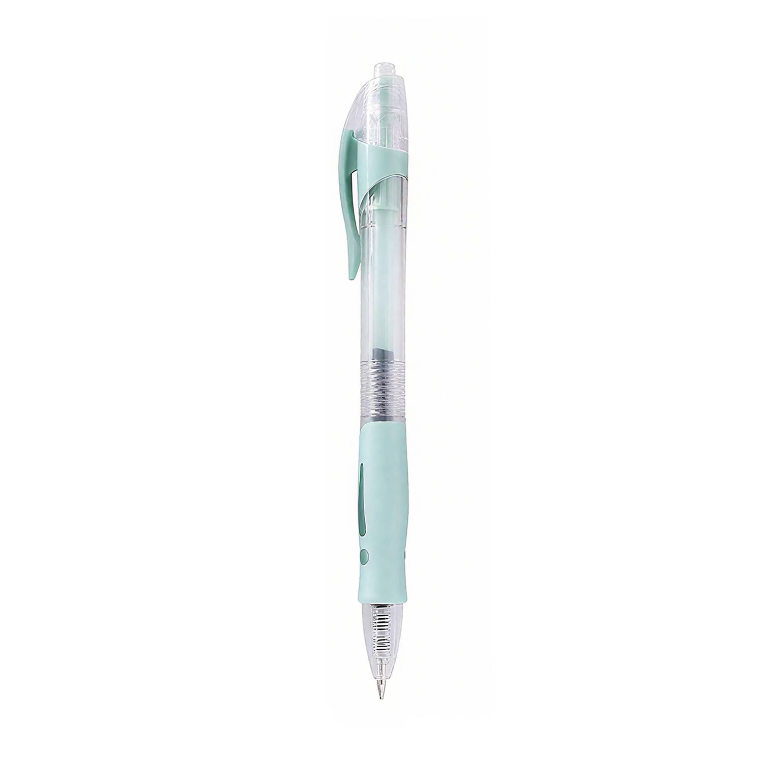 0.5mm Retractable Clear Ballpoint Pen 10