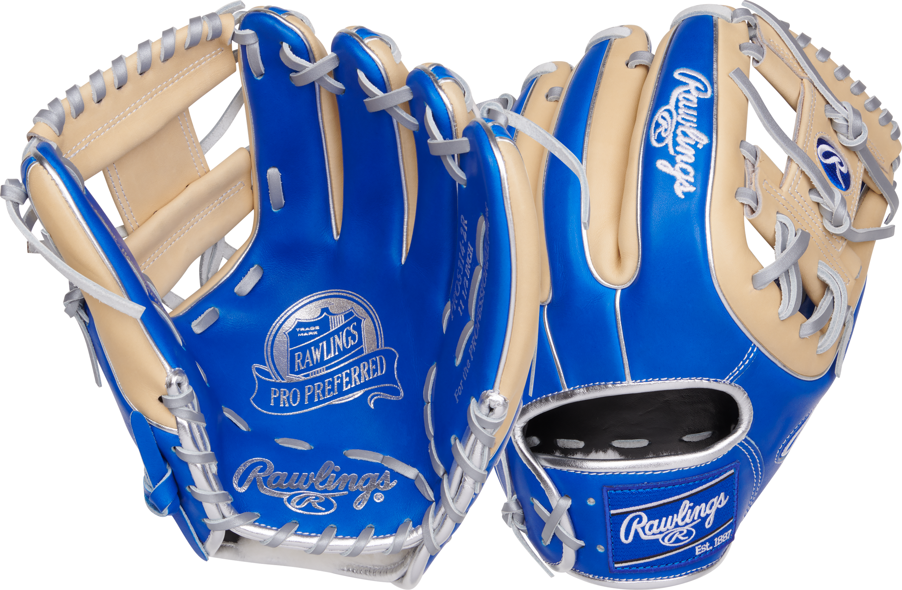 Rawlings Pro Preferred 11.5 in Baseball Glove, Infield 1