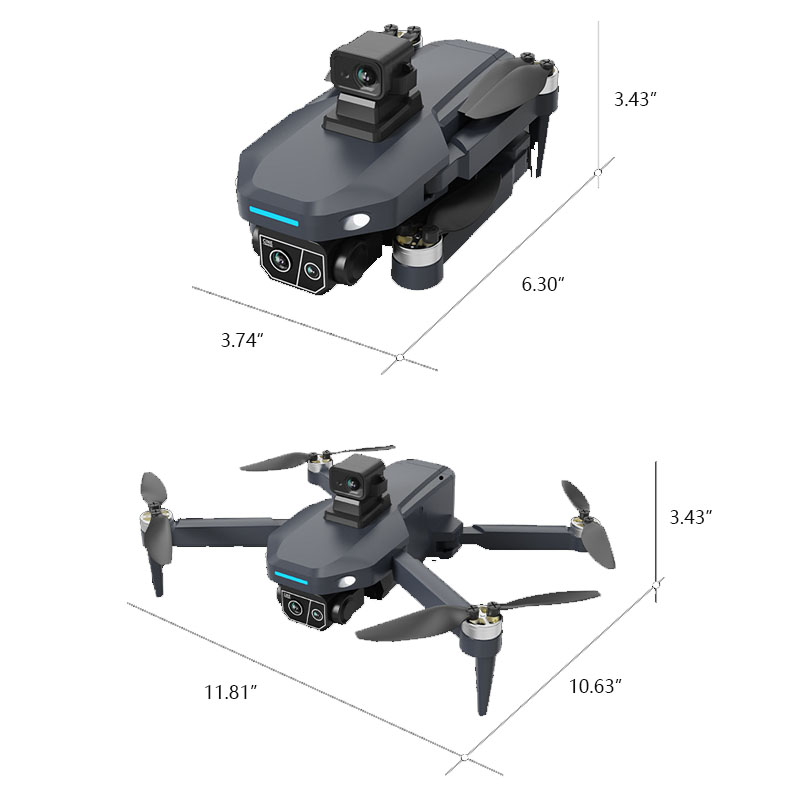 HD Aerial Photography Drone with Laser Obstacle Avoidance 3