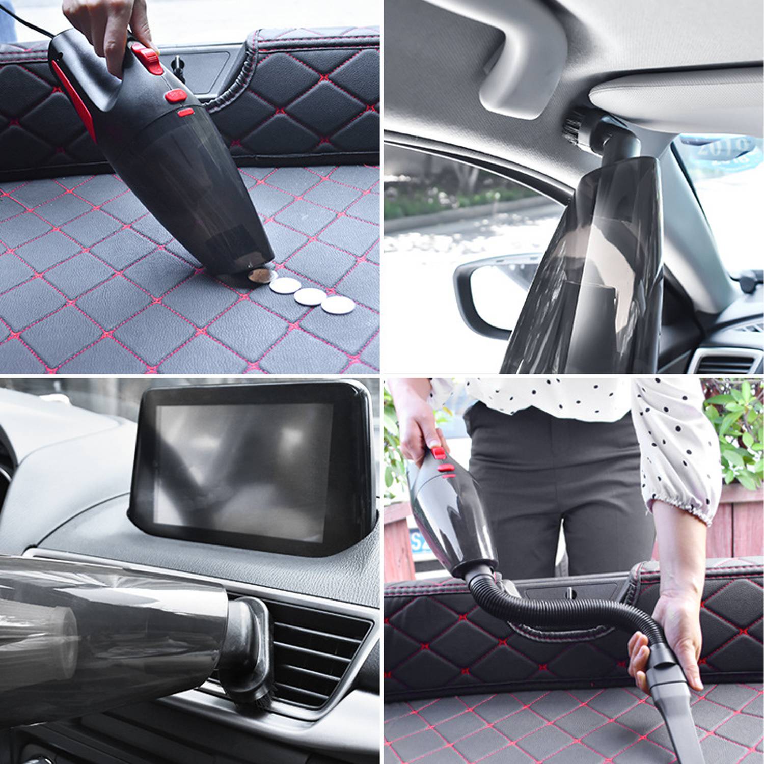 Portable Small handheld High-Power Car Vacuum Cleaner 5