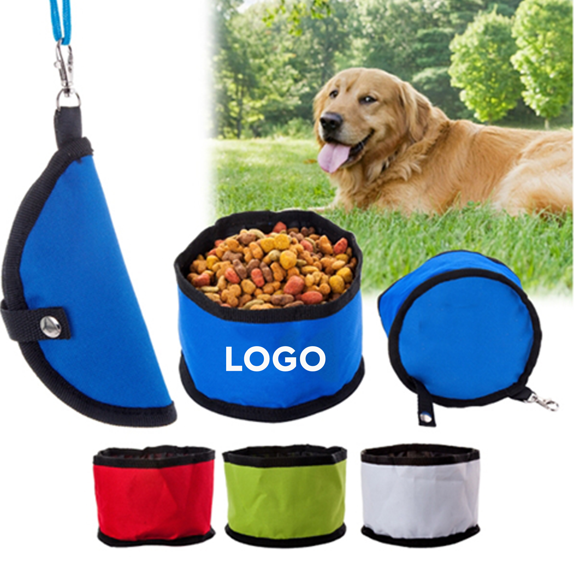 Outdoor Folding Pet Bowl ?C Great for Hiking & Camping 4