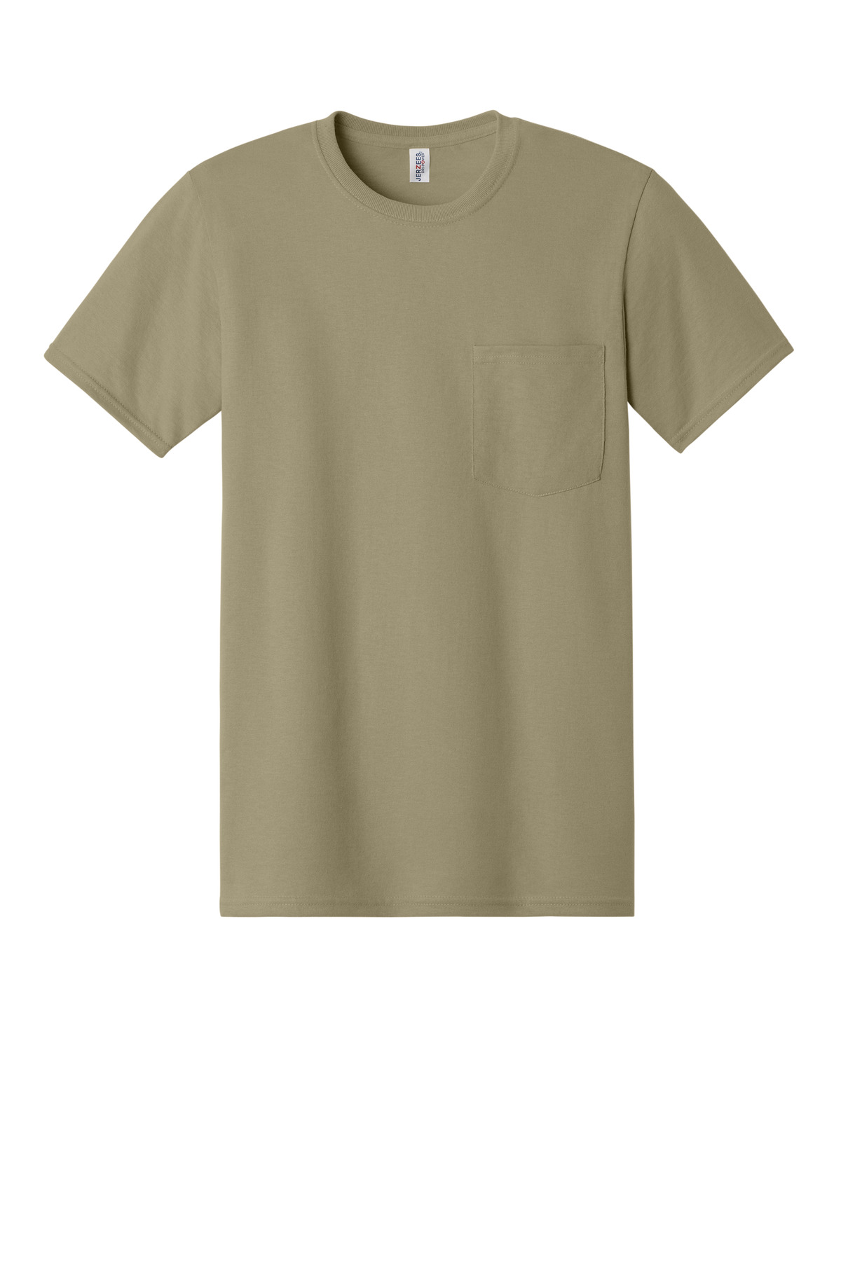 Jerzees - Dri-Power 50/50 Cotton/Poly Pocket T-Shirt. 29MP 77