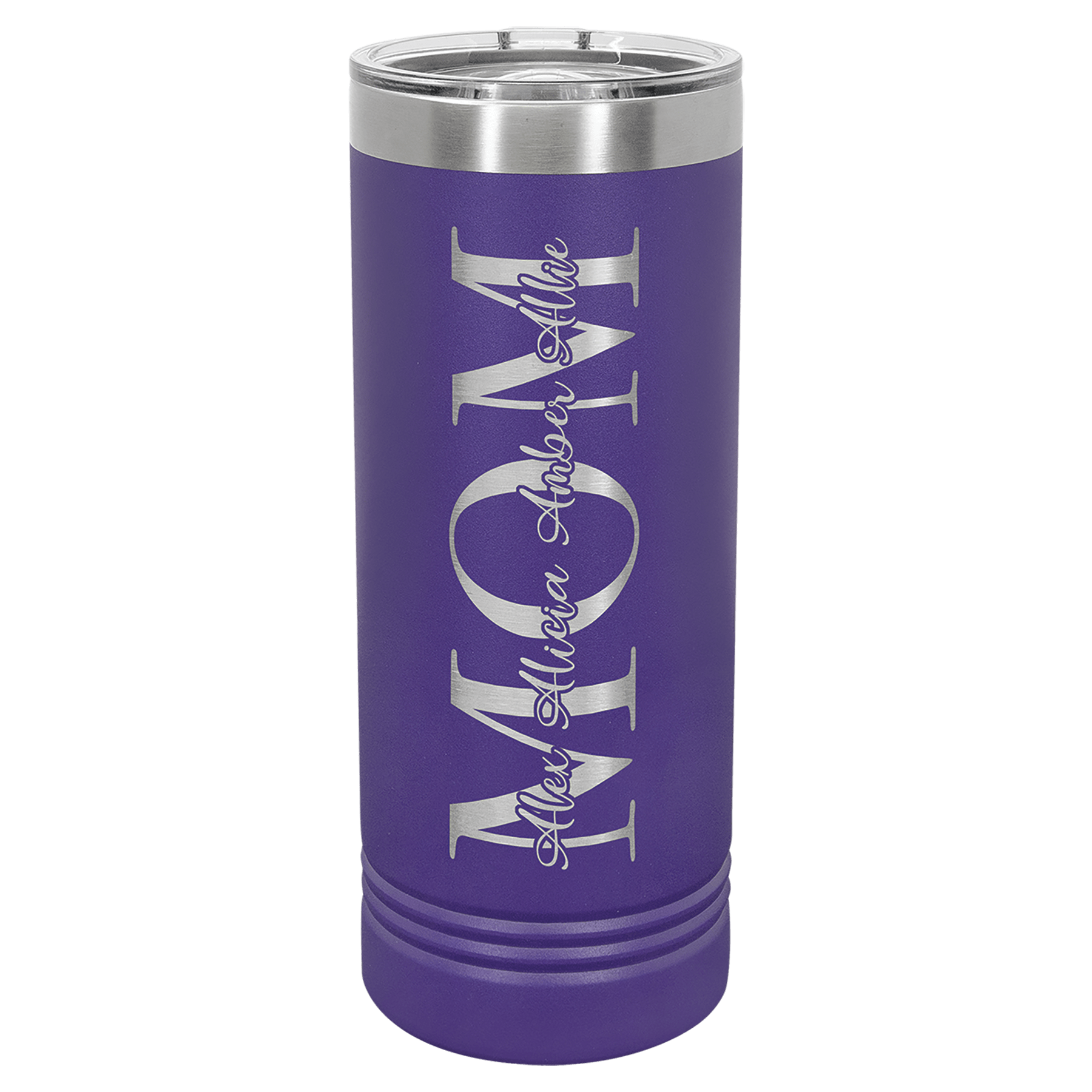 22 Oz. Stainless Steel Skinny Tumbler With Slider Lid 16