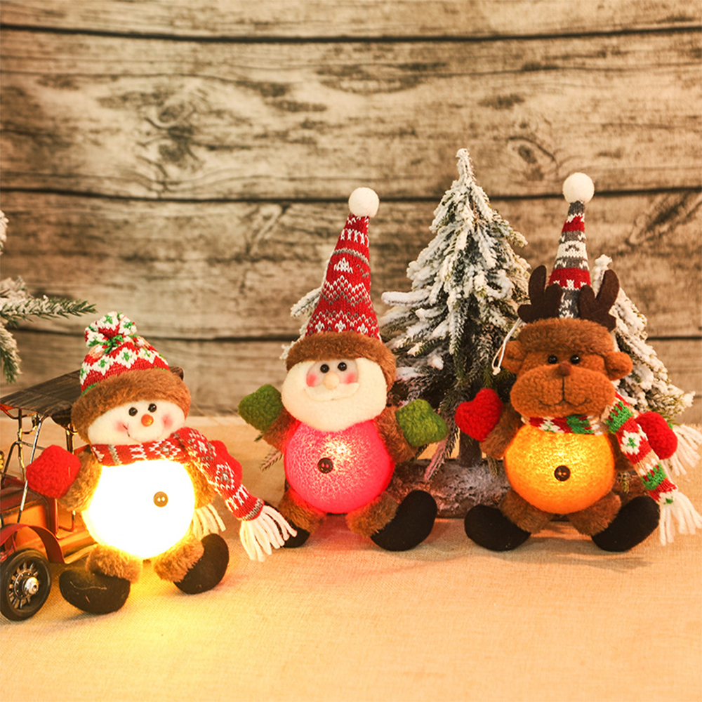 Christmas Santa Claus Doll with LED Lamp 5