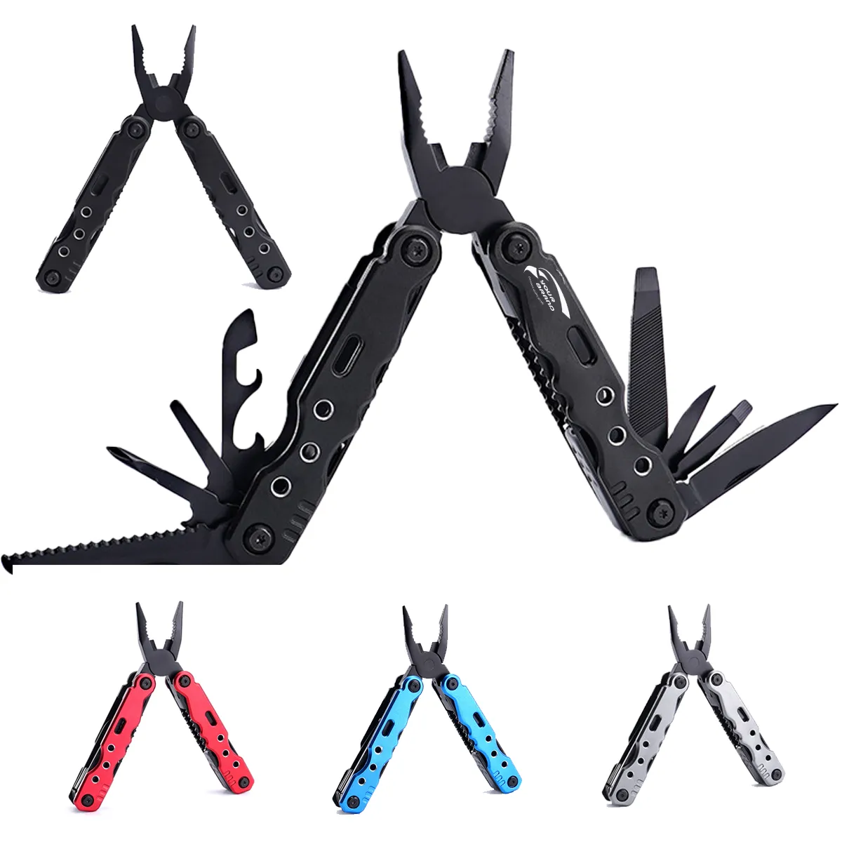 14 In 1Multitool Pliers Pocket Knife Camping Survival Tool 7